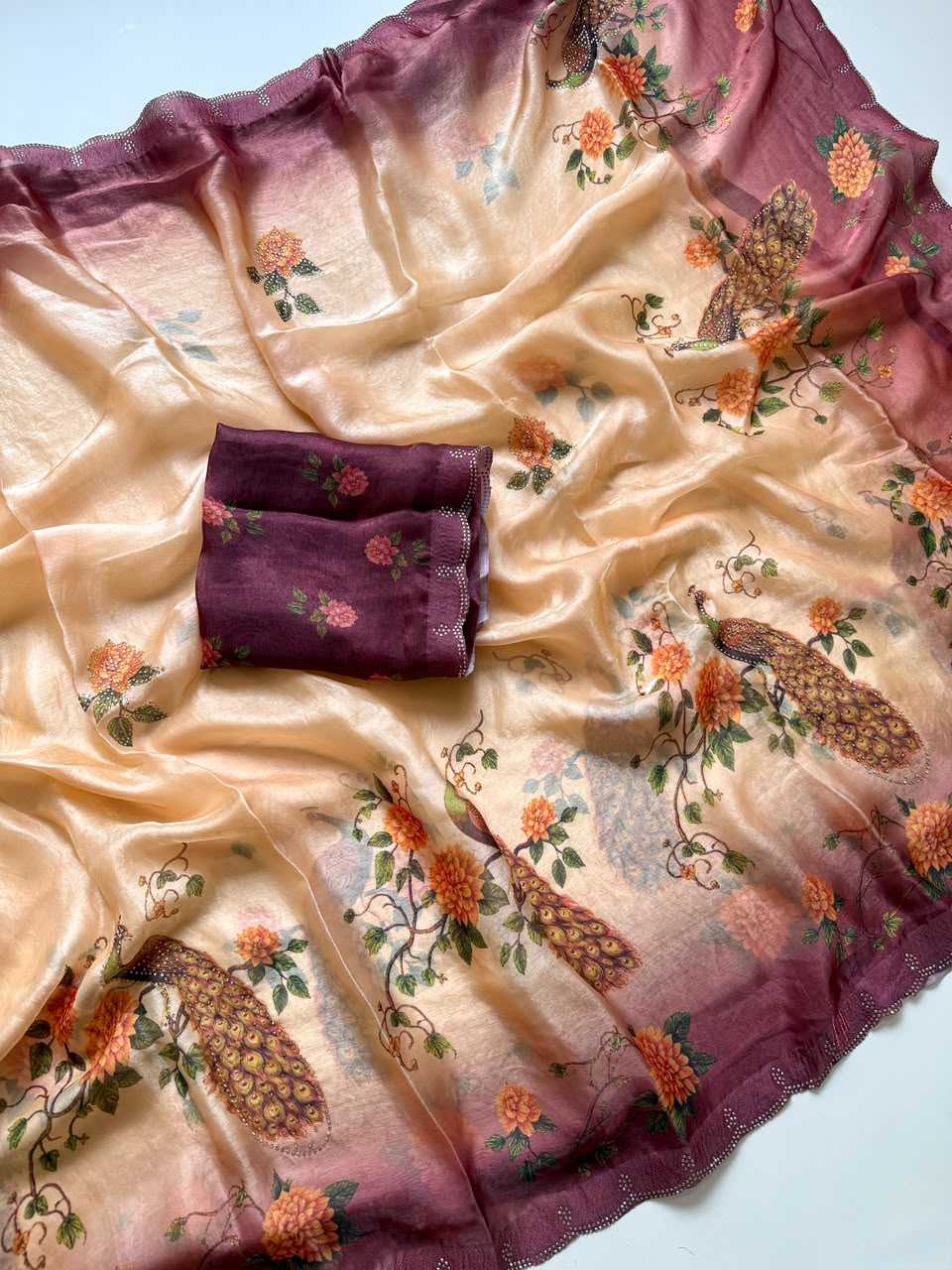 YNF Wholesale Satin Designer Sarees  | Surat Manufacturer
