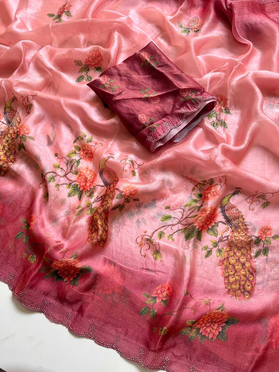 YNF Wholesale Satin Designer Sarees  | Surat Manufacturer