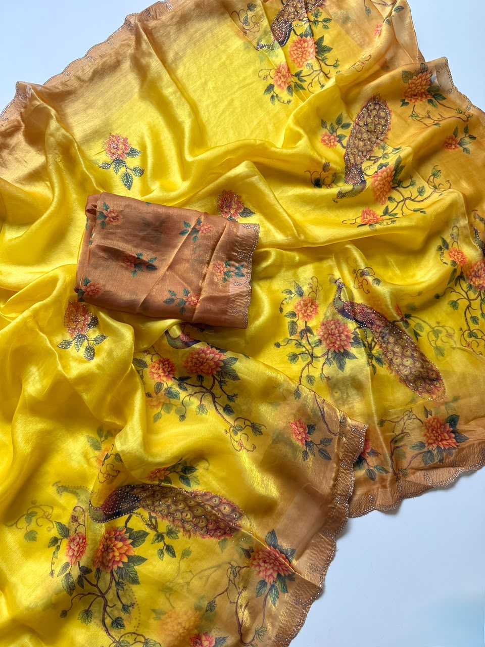 YNF Wholesale Satin Designer Sarees  | Surat Manufacturer