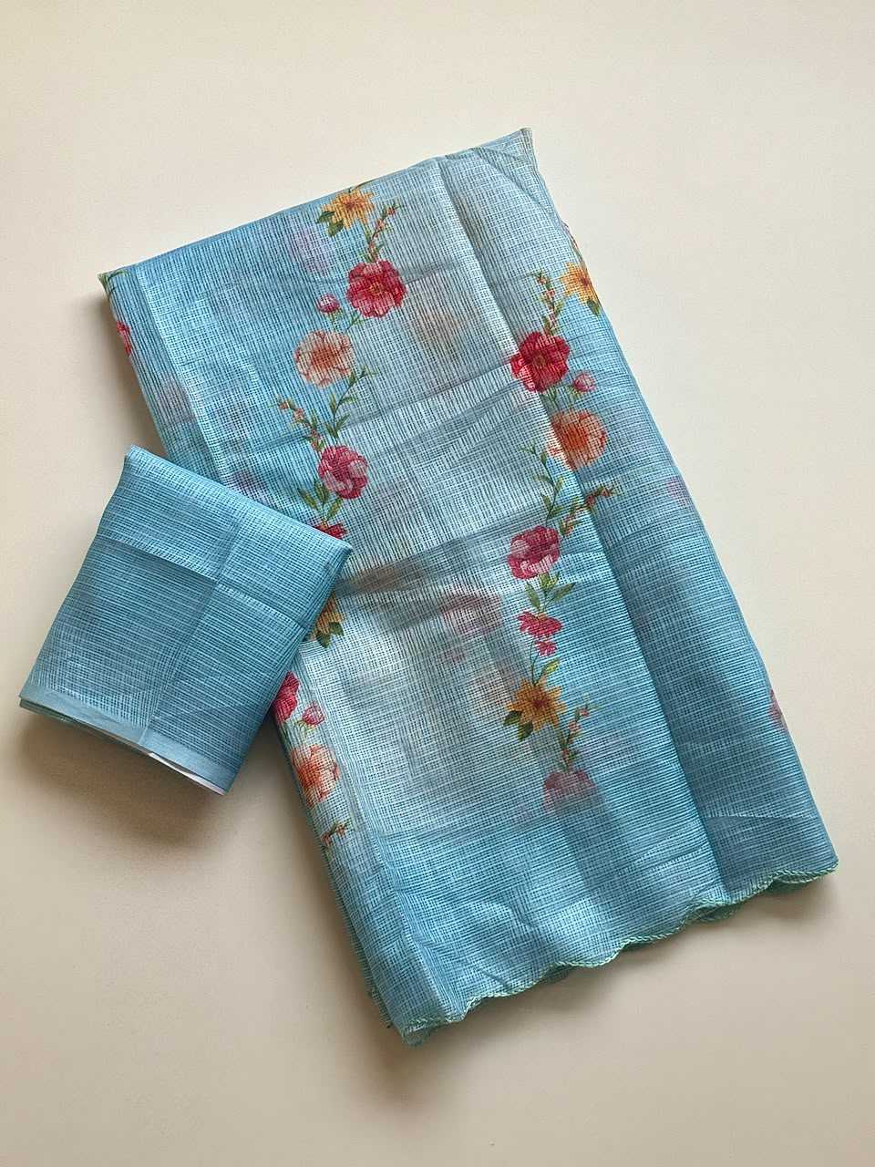 YNF Wholesale Kota Checks Printed Sarees  | Surat Manufacturer