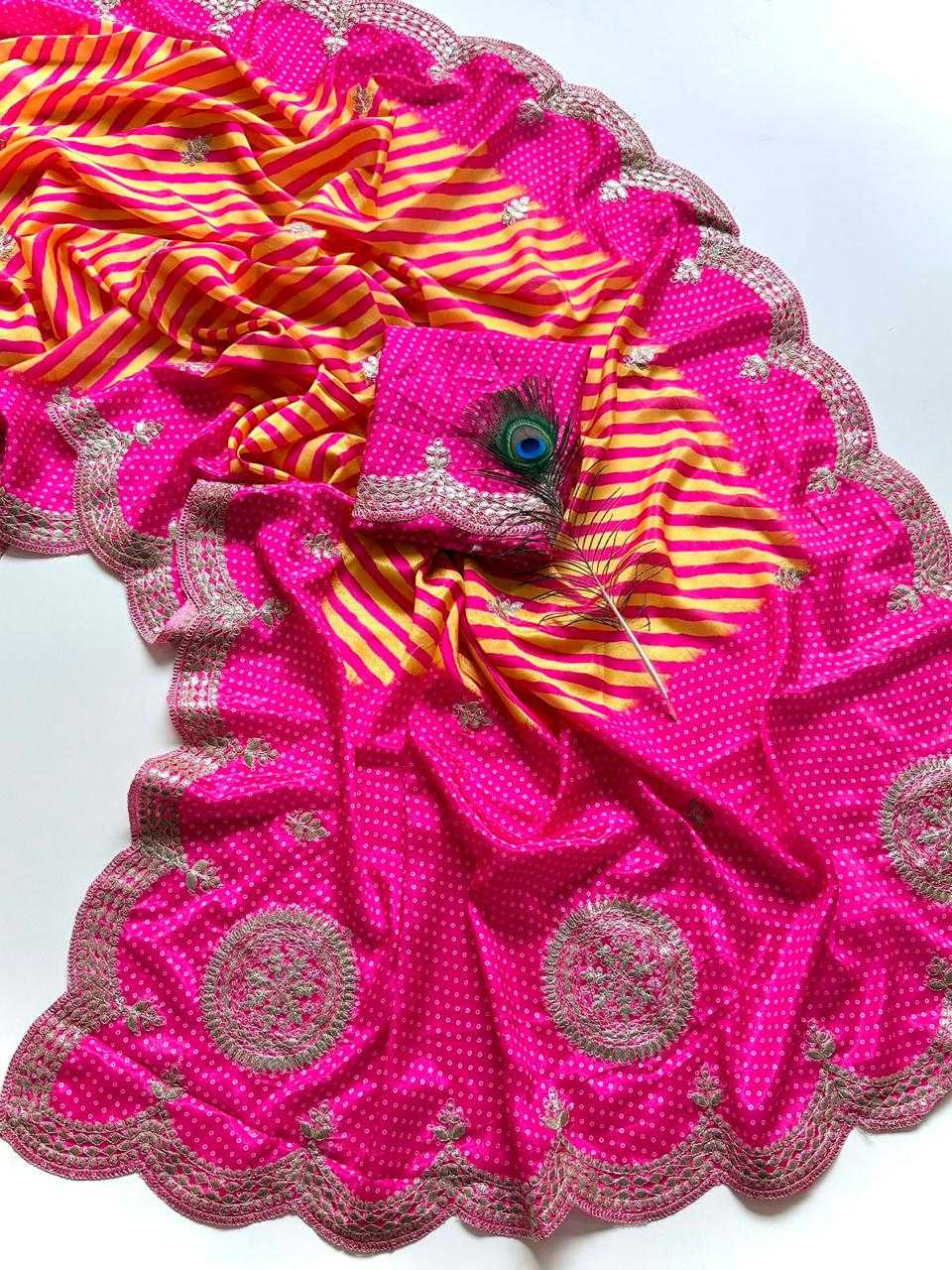 YNF Wholesale Shinon Silk Printed Sarees  | Surat Manufacturer