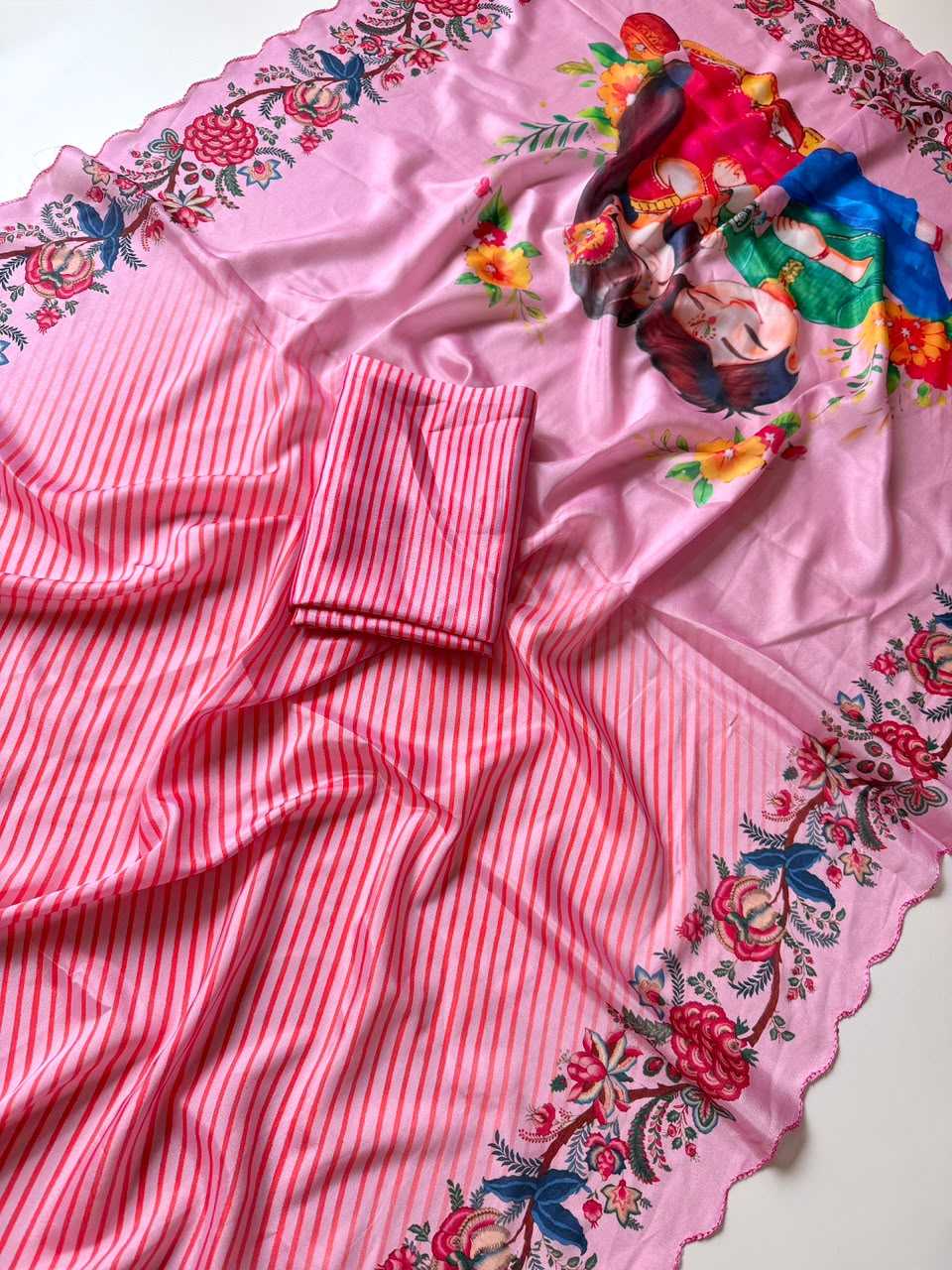 YNF Wholesale Shinon Silk Printed Sarees  | Surat Manufacturer
