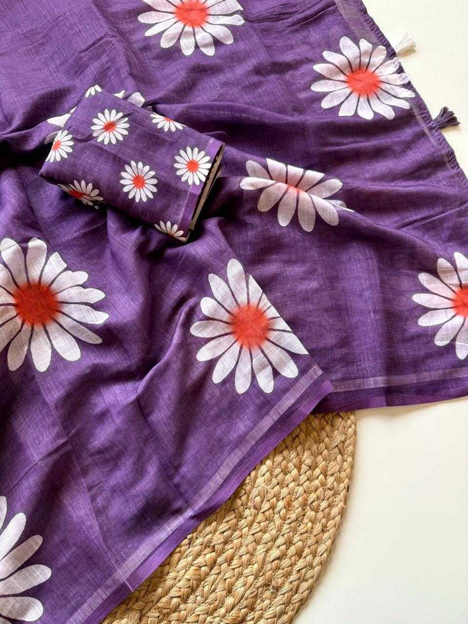 YNF Wholesale Linen Fancy Sarees  | Surat Manufacturer