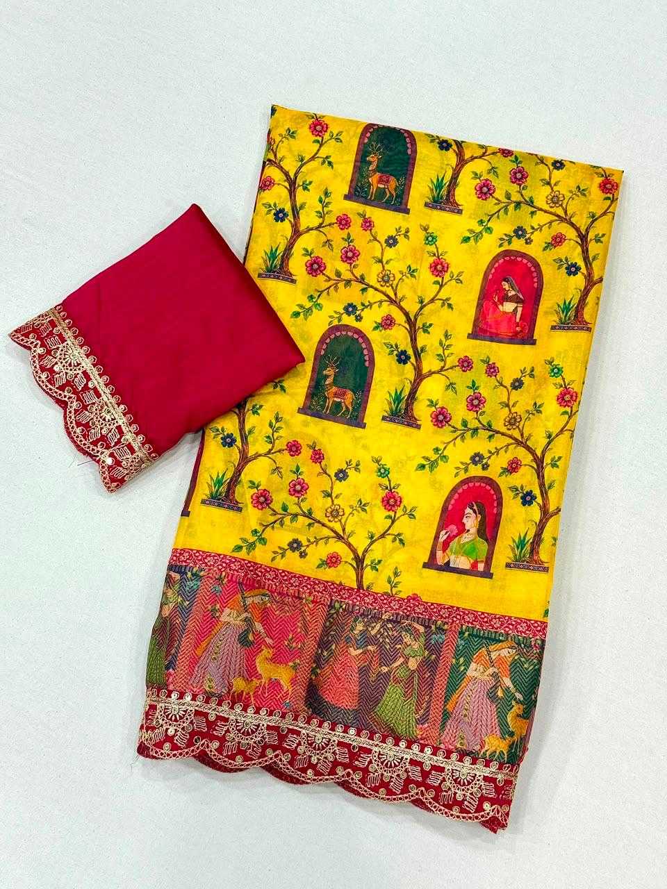 YNF Wholesale Soft Dola Designer Sarees  | Surat Manufacturer