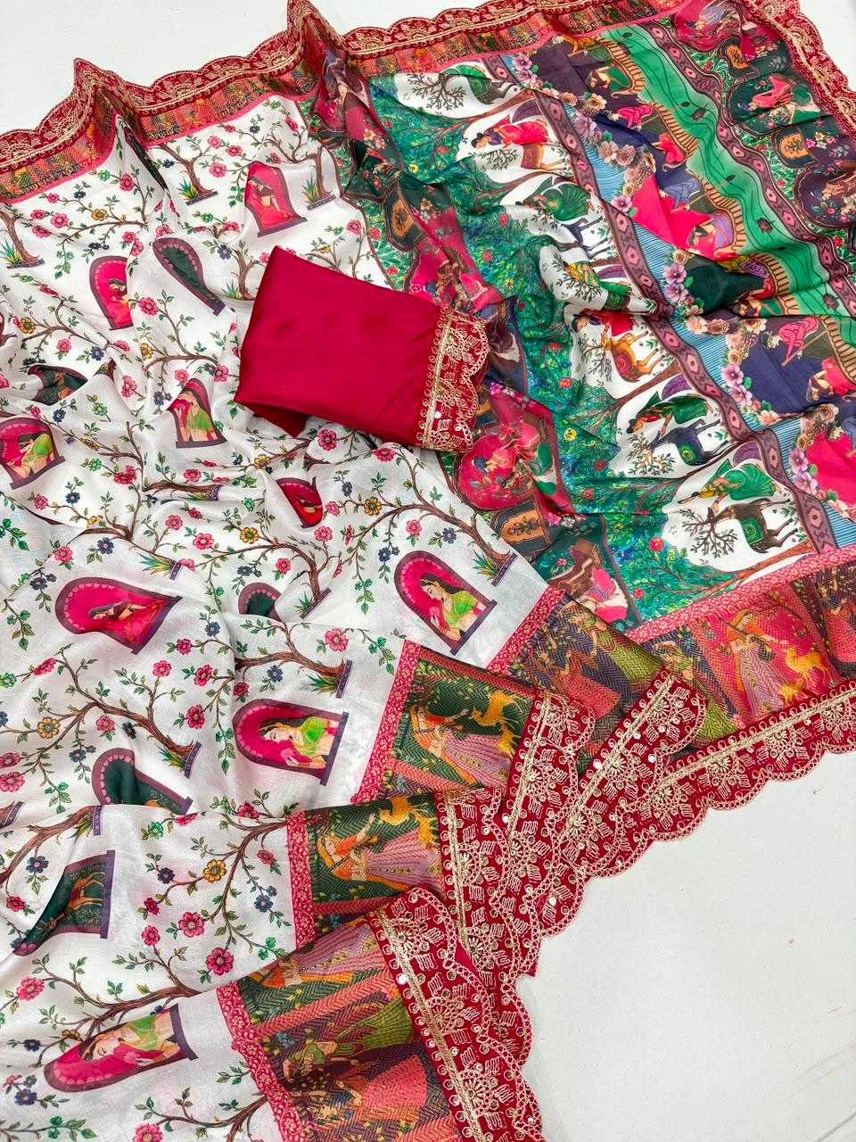 YNF Wholesale Soft Dola Designer Sarees  | Surat Manufacturer