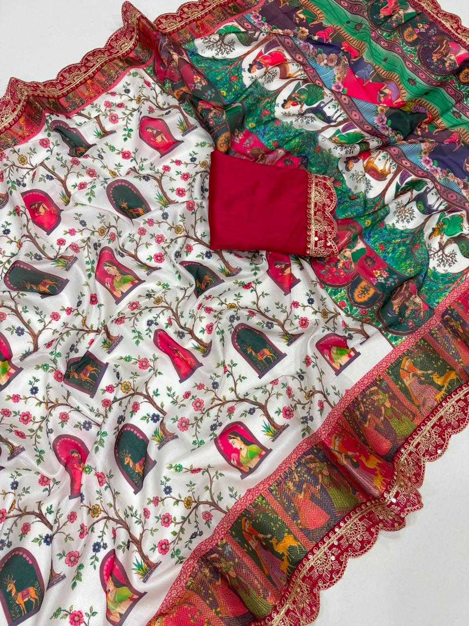 YNF Wholesale Soft Dola Designer Sarees  | Surat Manufacturer