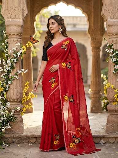 YNF Wholesale Chanderi Cotton Designer Sarees  | Surat Manufacturer
