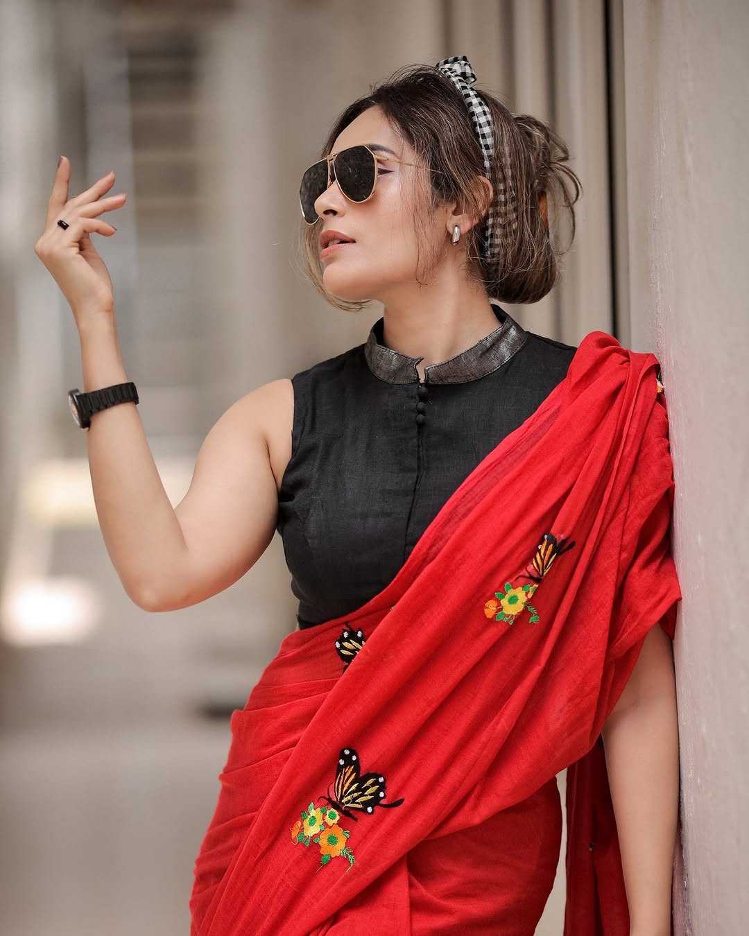 YNF Wholesale Chanderi Cotton Work Sarees  | Surat Manufacturer