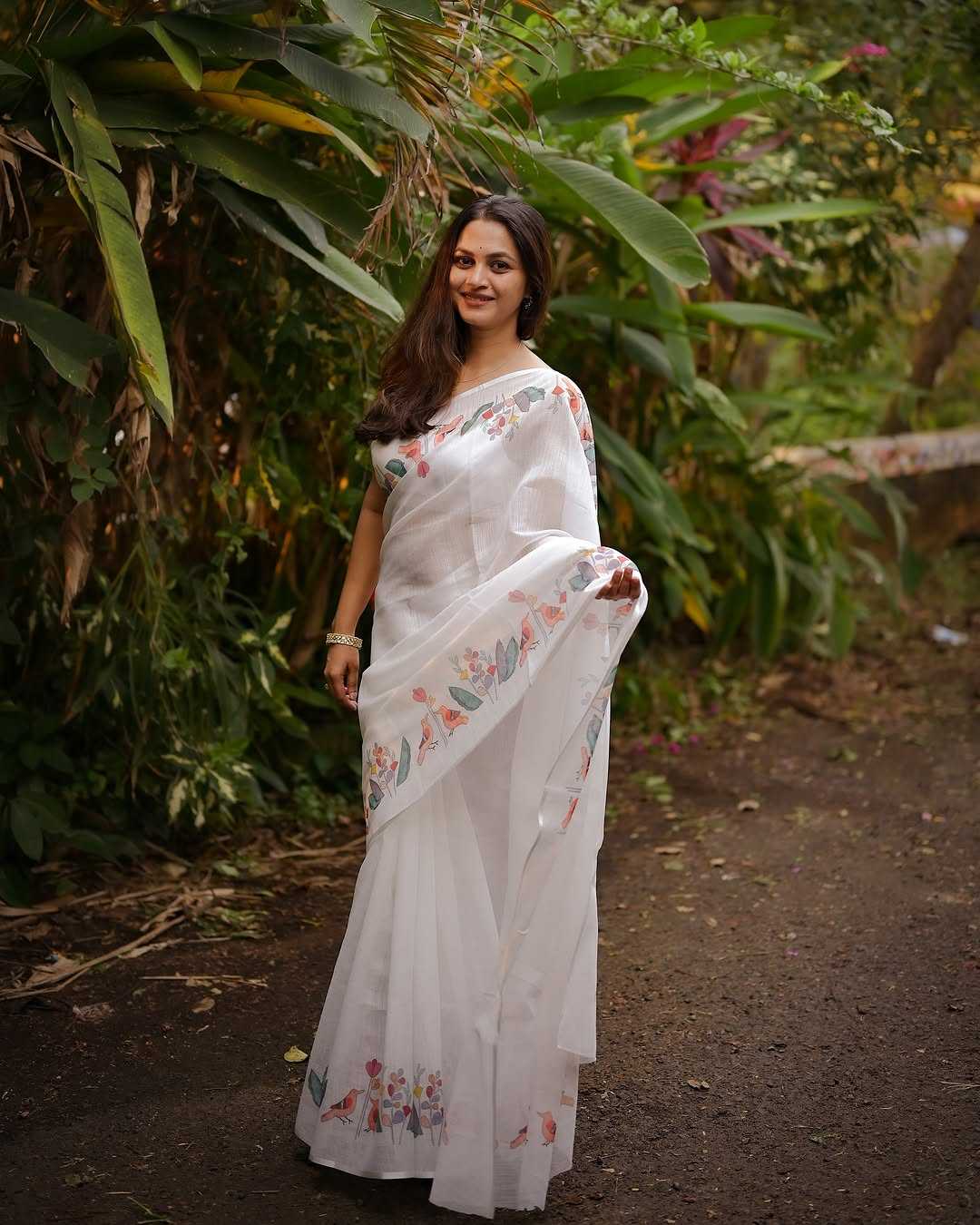 YNF Wholesale Linen Designer Sarees  | Surat Manufacturer
