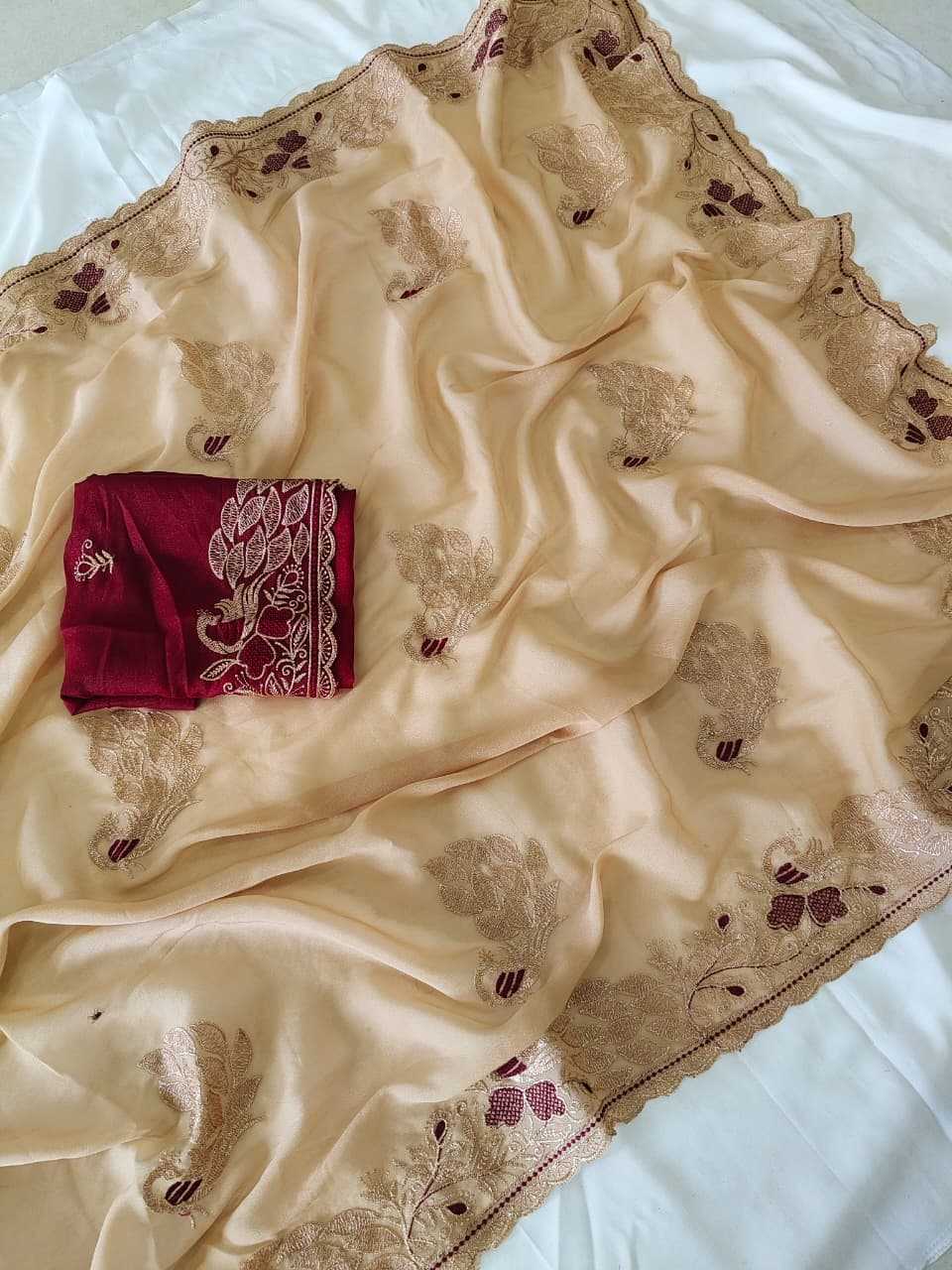 YNF Wholesale Georgette Fancy Sarees  | Surat Manufacturer