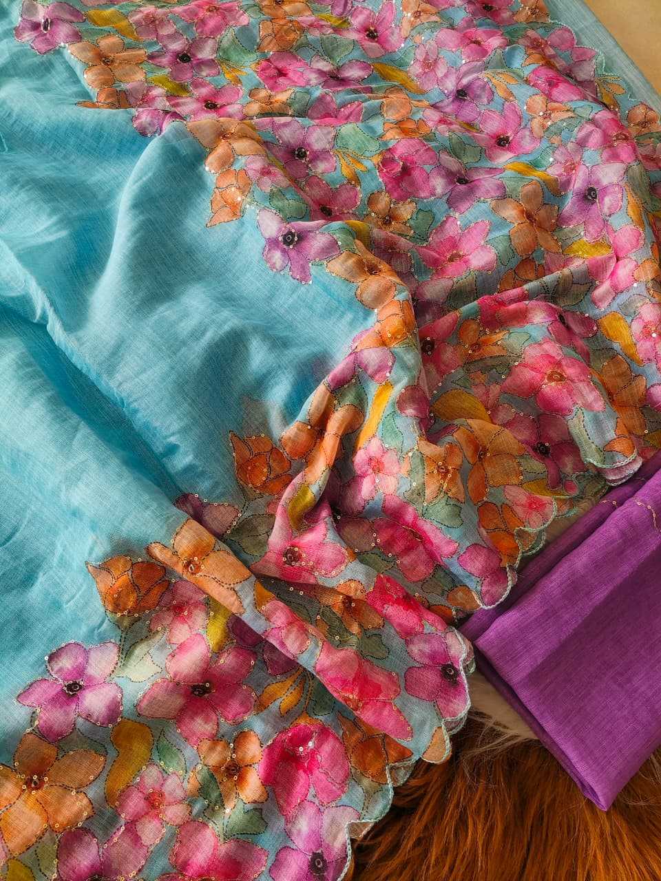 YNF Wholesale Linen Designer Sarees  | Surat Manufacturer