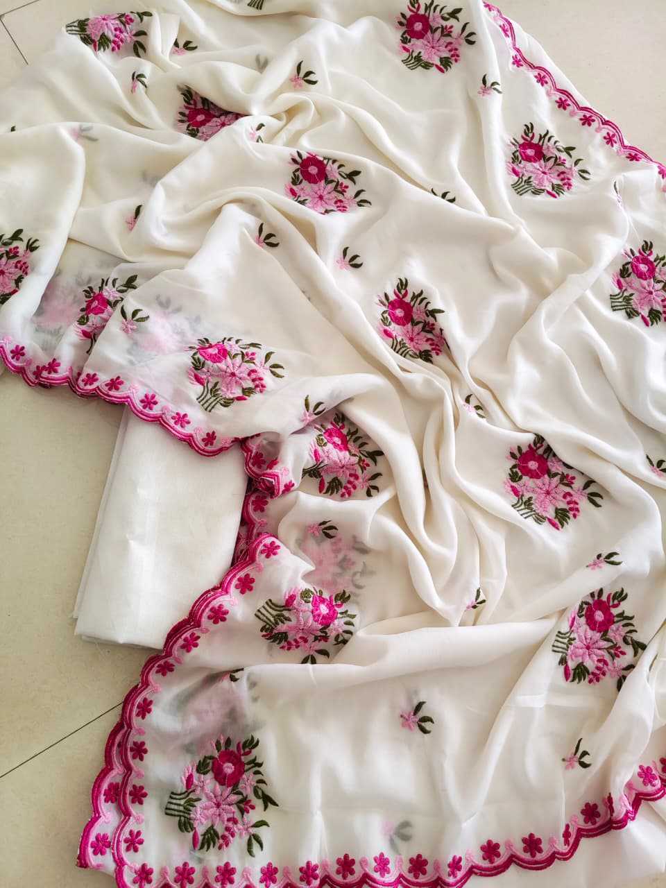 YNF Wholesale Georgette Georgette Sarees  | Surat Manufacturer