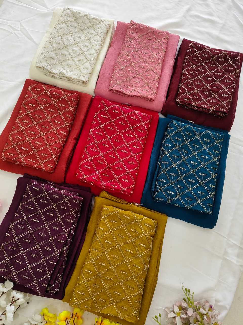 YNF Wholesale Crunchi Designer Sarees  | Surat Manufacturer