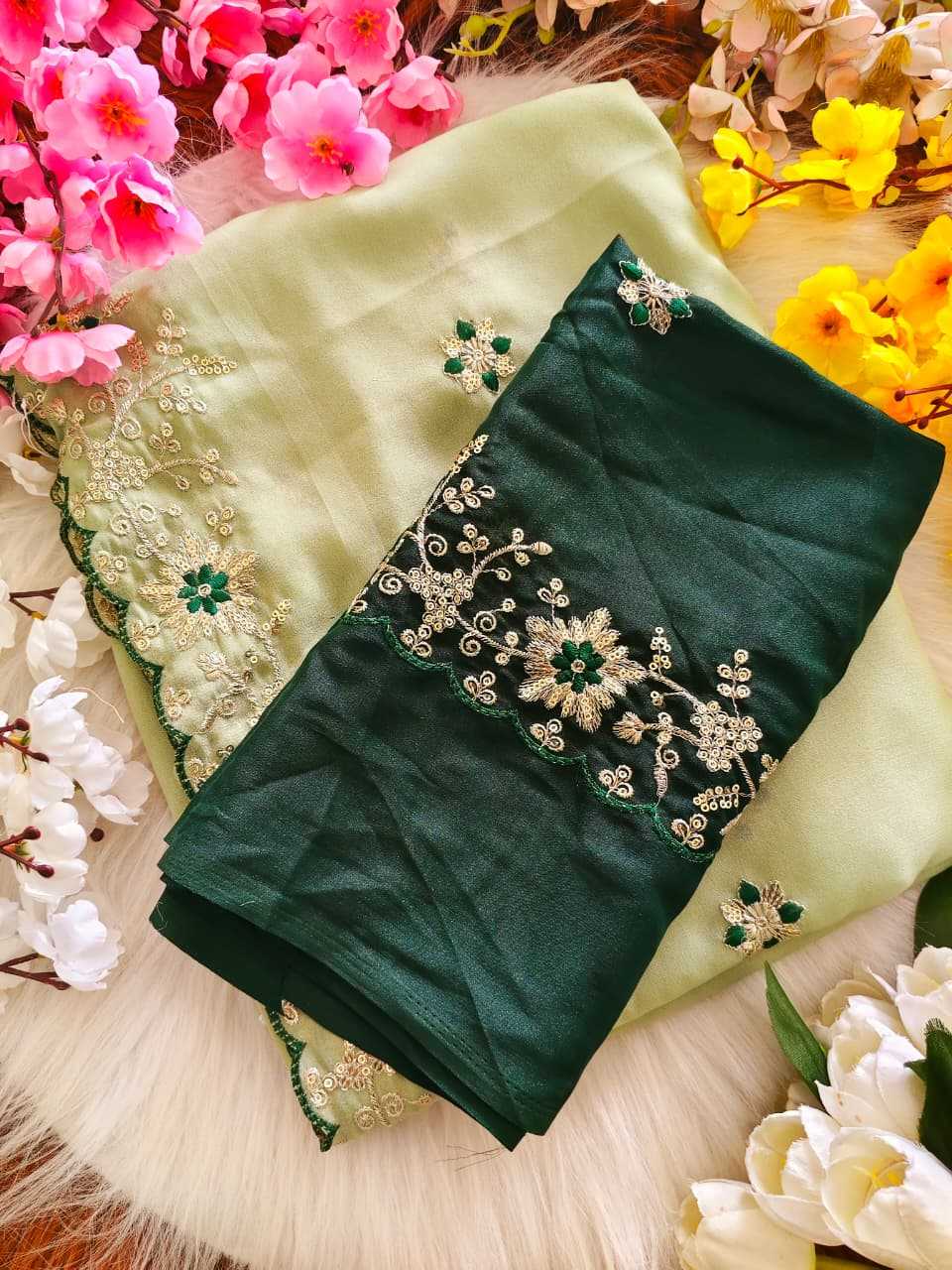 YNF Wholesale Georgette Georgette Sarees  | Surat Manufacturer