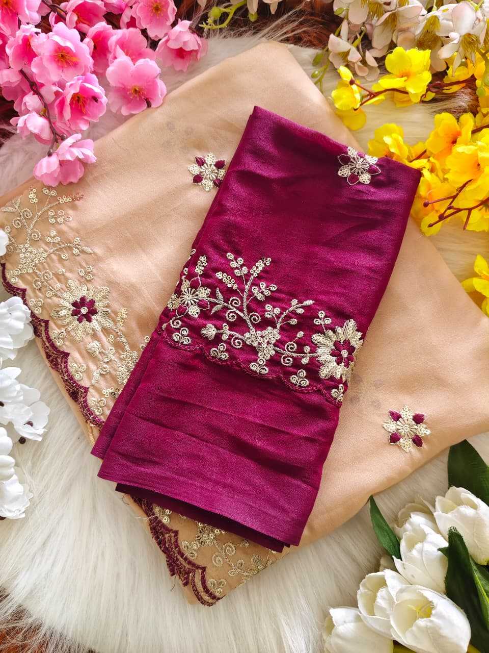 YNF Wholesale Georgette Georgette Sarees  | Surat Manufacturer