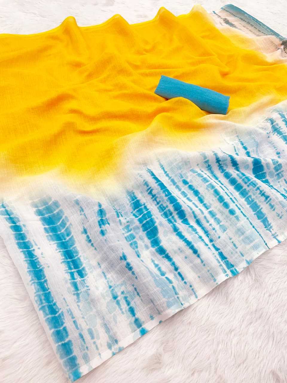 YNF Wholesale Linen Designer Sarees  | Surat Manufacturer