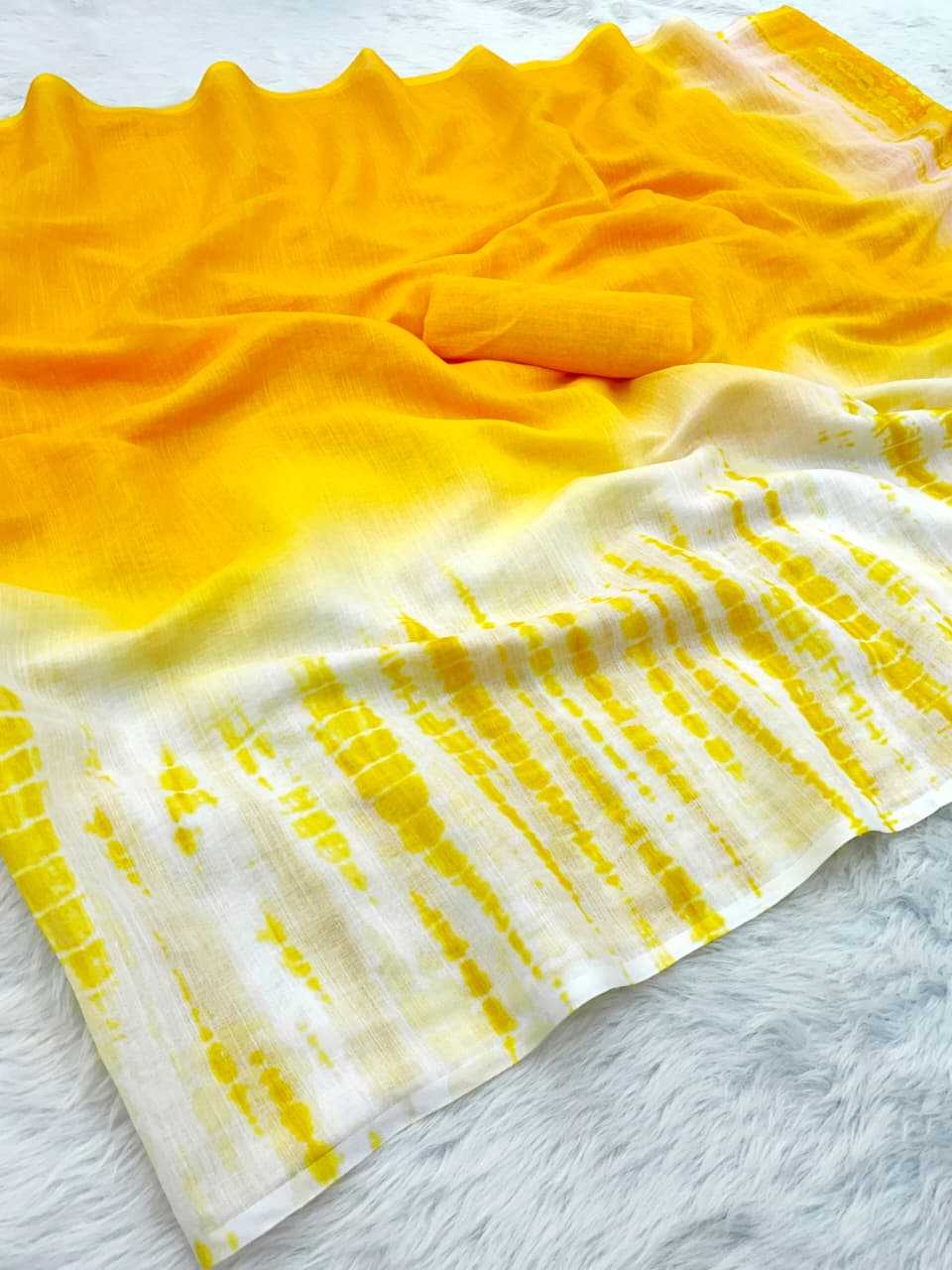 YNF Wholesale Linen Designer Sarees  | Surat Manufacturer