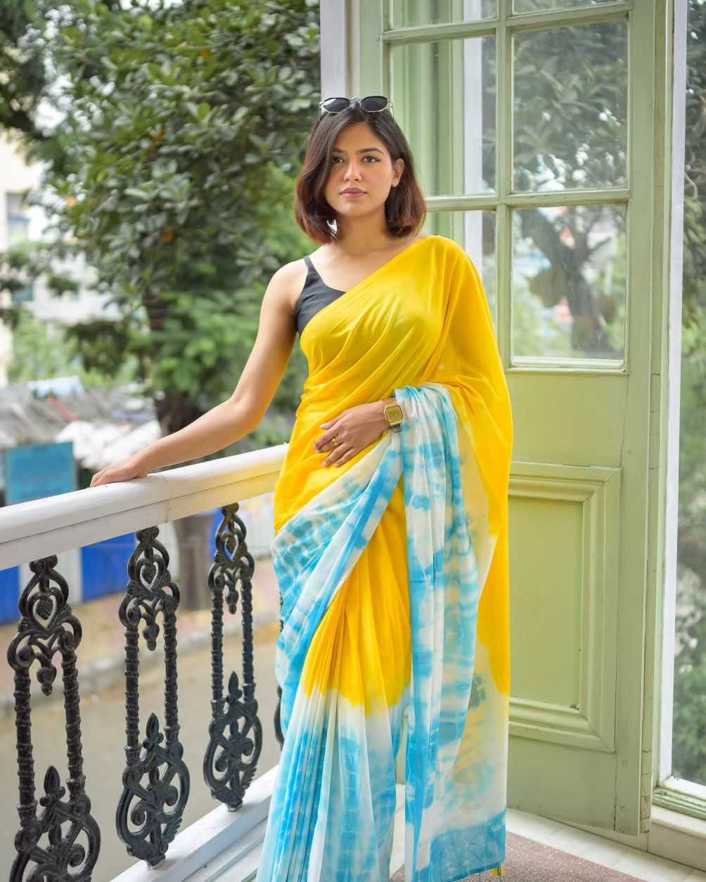 YNF Wholesale Linen Designer Sarees  | Surat Manufacturer