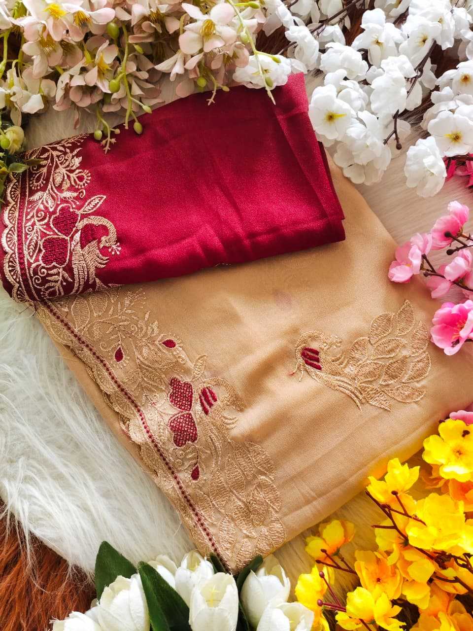 YNF Wholesale Georgette Designer Sarees  | Surat Manufacturer