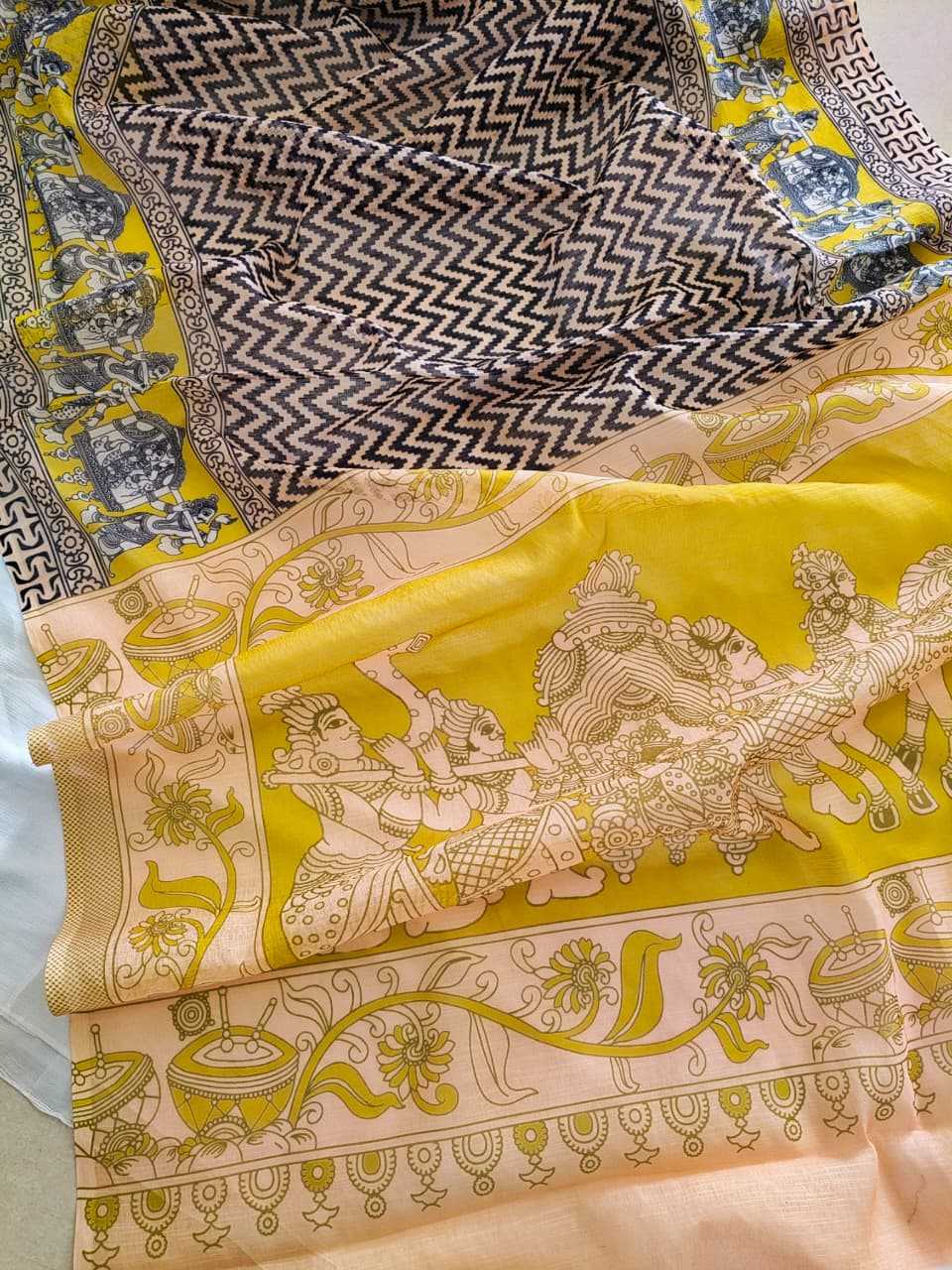 YNF Wholesale Linen Designer Sarees  | Surat Manufacturer
