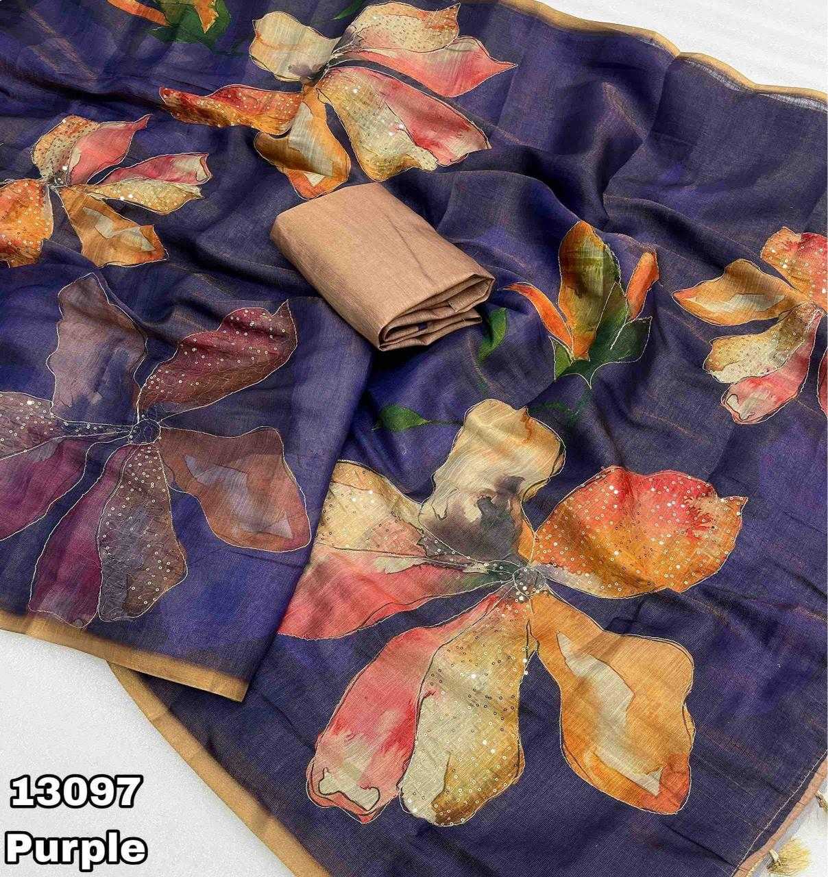YNF Wholesale Tissue Silk Fancy Silk Sarees  | Surat Manufacturer