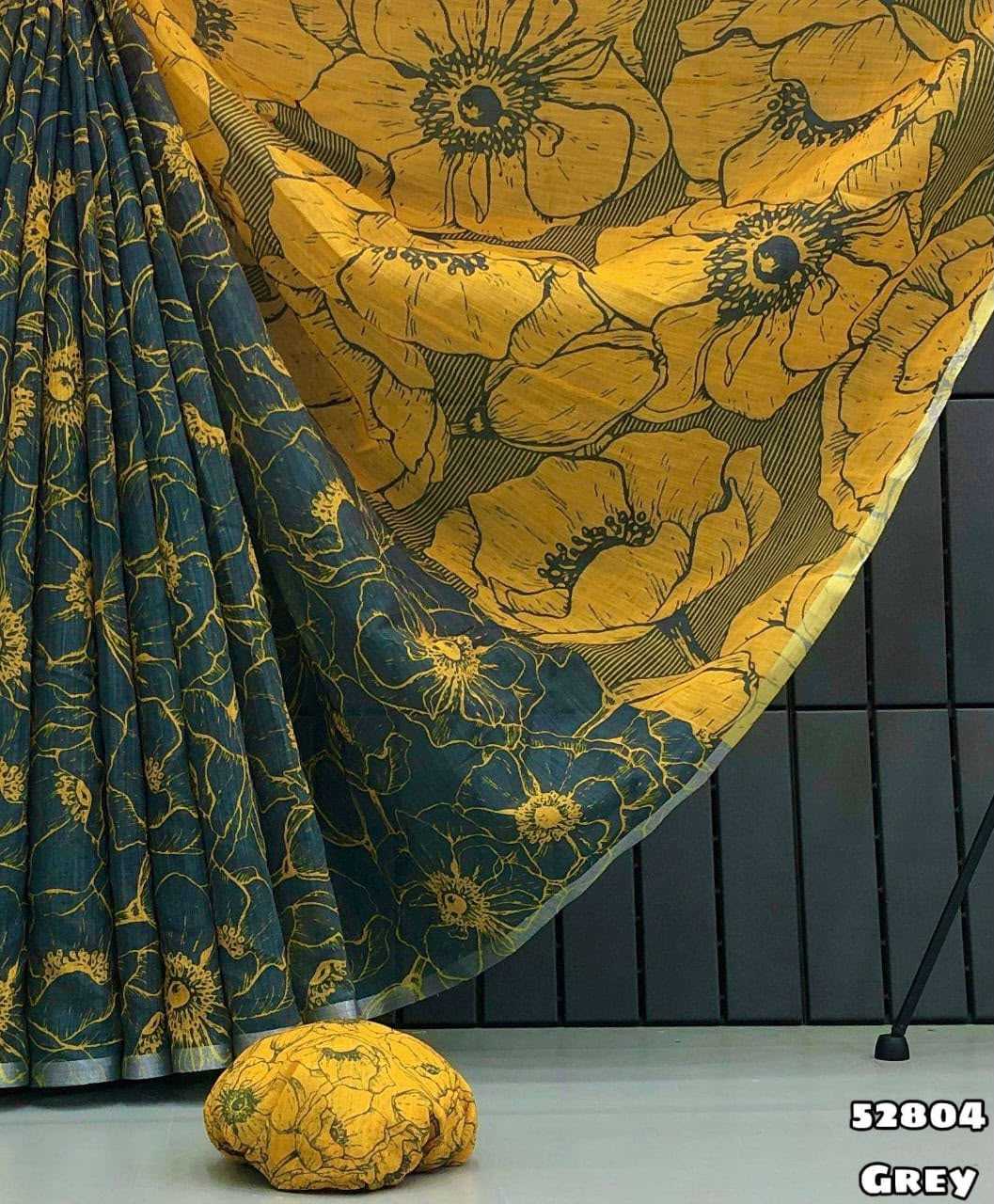 YNF Wholesale Linen Designer Sarees  | Surat Manufacturer