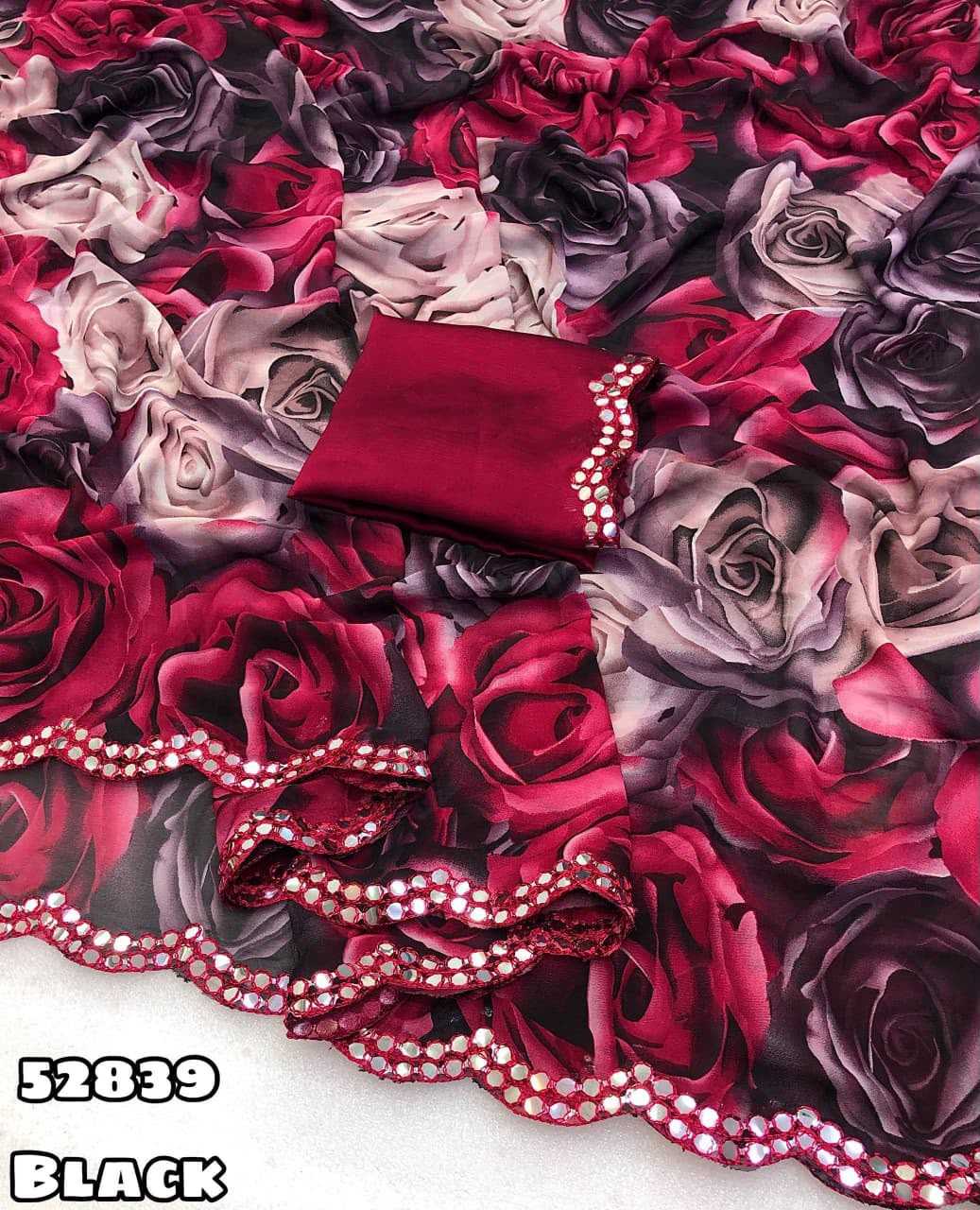 YNF Wholesale Chiffon Printed Sarees  | Surat Manufacturer