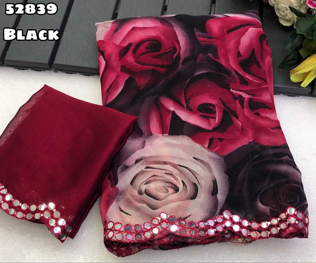 YNF Wholesale Chiffon Printed Sarees  | Surat Manufacturer