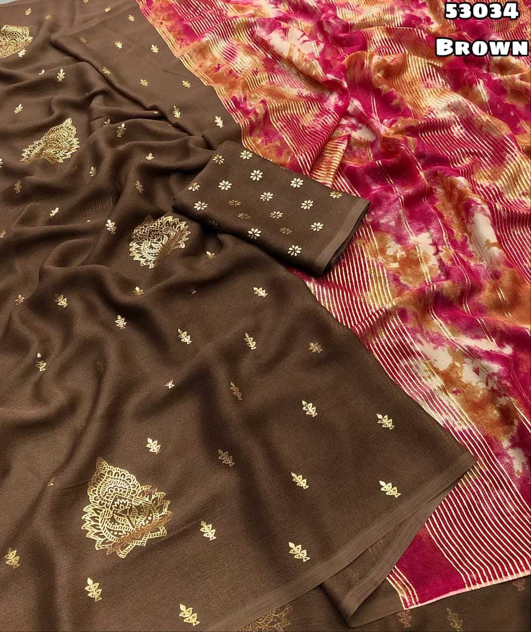 YNF Wholesale Chiffon Designer Sarees KESH683 53034 | Surat Manufacturer