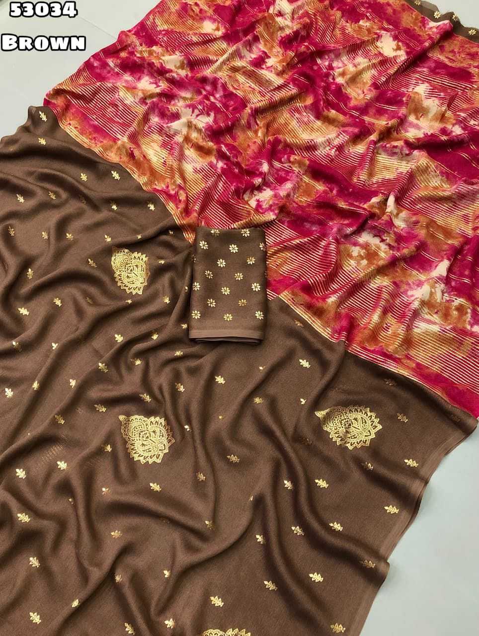 YNF Wholesale Chiffon Designer Sarees KESH683 53034 | Surat Manufacturer