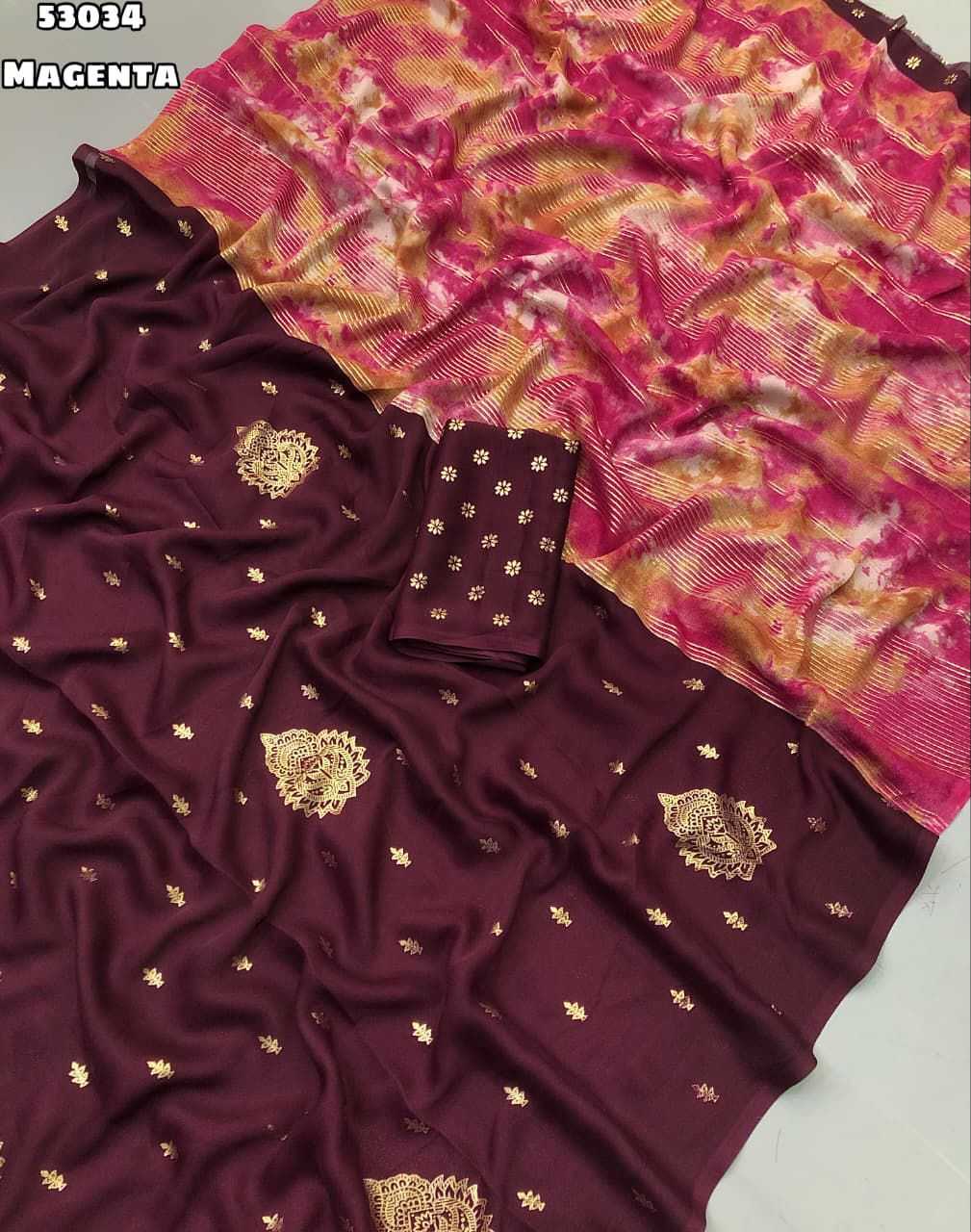 YNF Wholesale Chiffon Designer Sarees KESH683 53034 | Surat Manufacturer