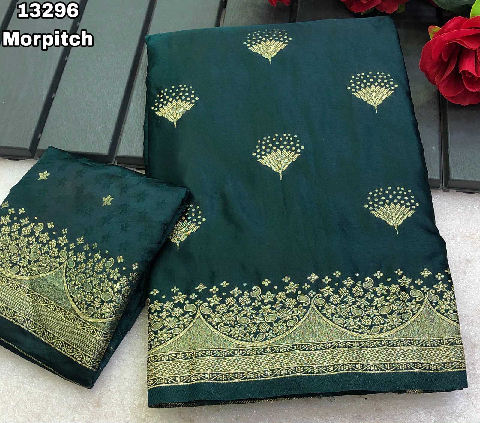 YNF Wholesale Satin Silk Banarasi Silk Sarees  | Surat Manufacturer
