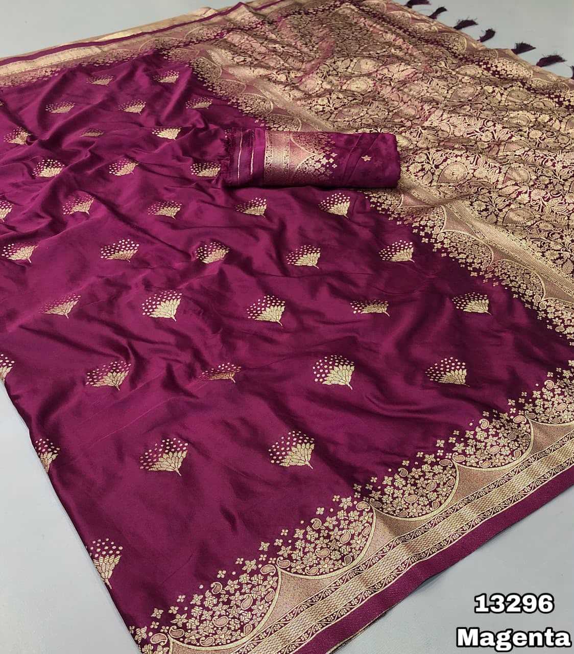 YNF Wholesale Satin Silk Banarasi Silk Sarees  | Surat Manufacturer