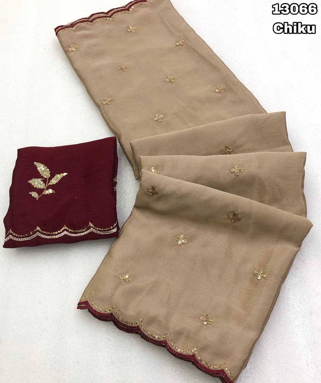 YNF Wholesale Chinon Sequence Sarees KESH683 Sartab | Surat Manufacturer