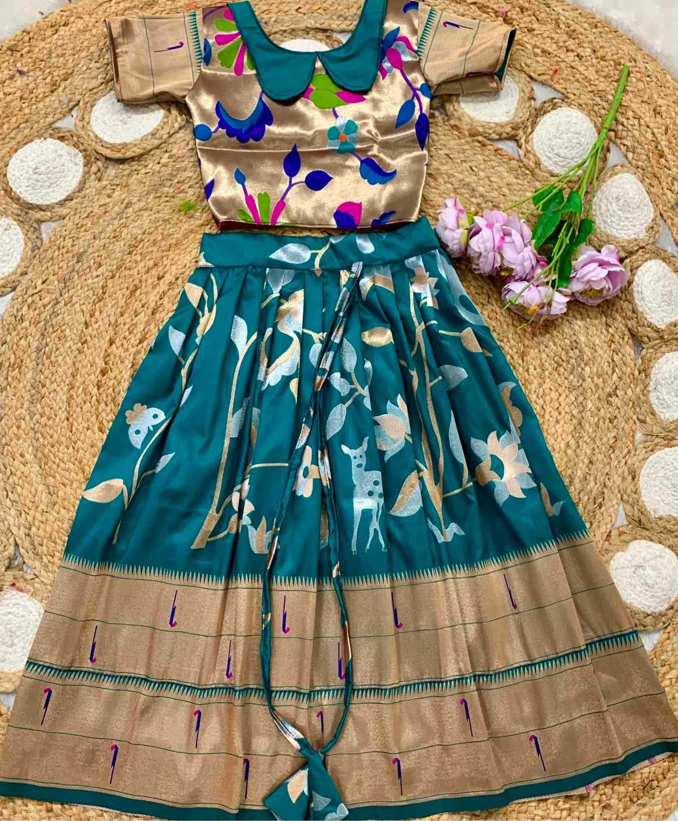 YNF Wholesale Fancy Kids Lehenga  | Surat Manufacturer