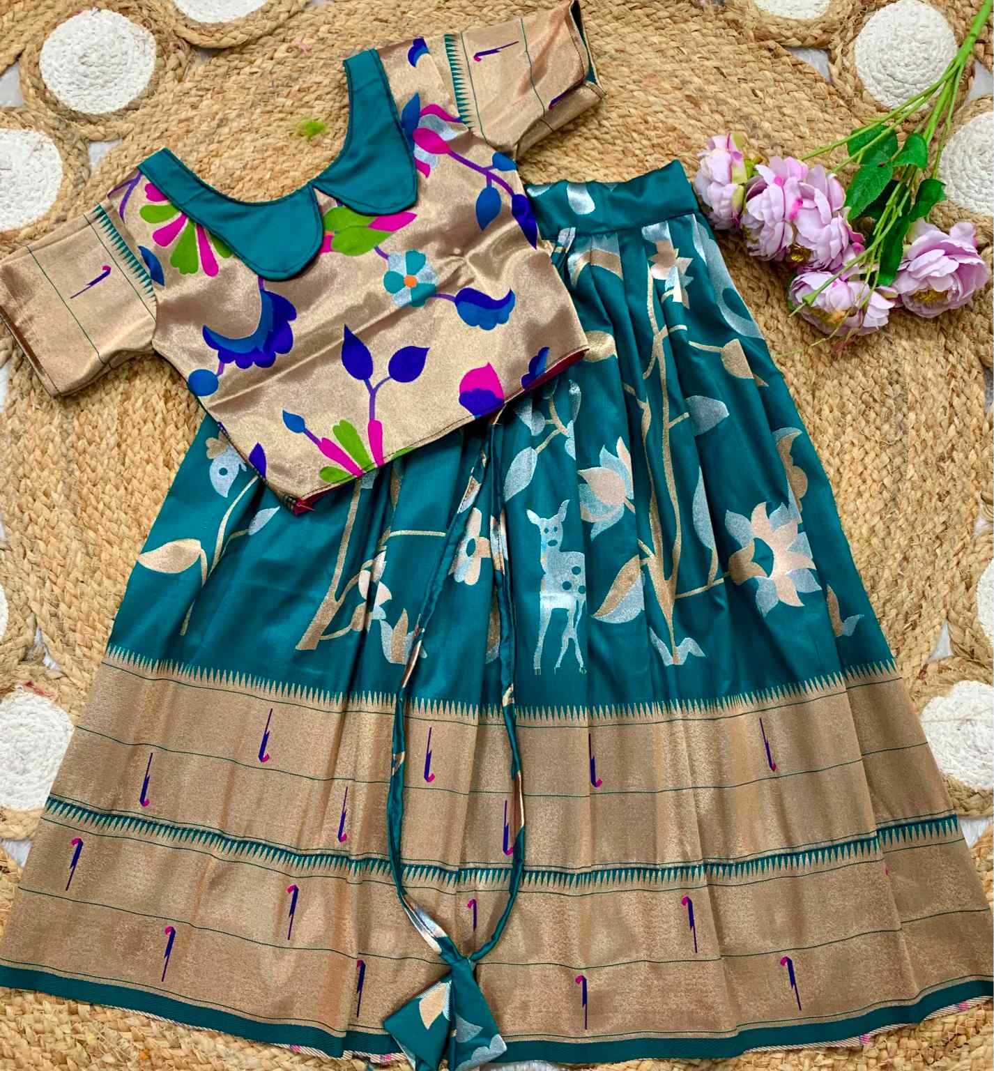 YNF Wholesale Fancy Kids Lehenga  | Surat Manufacturer