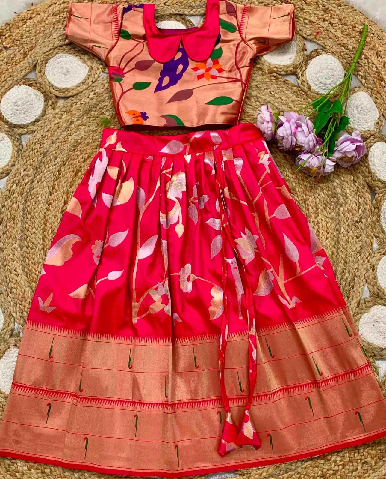 YNF Wholesale Fancy Kids Lehenga  | Surat Manufacturer