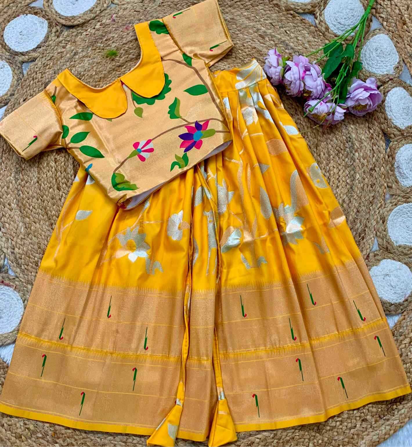YNF Wholesale Fancy Kids Lehenga  | Surat Manufacturer