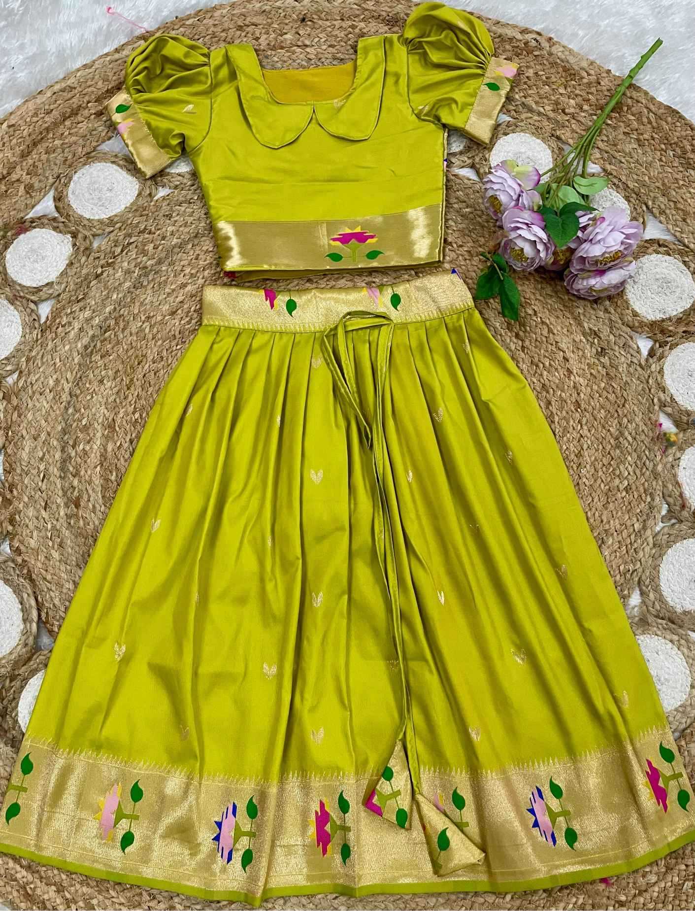 YNF Wholesale Fancy Kids Lehenga KESH685 Kalpna | Surat Manufacturer