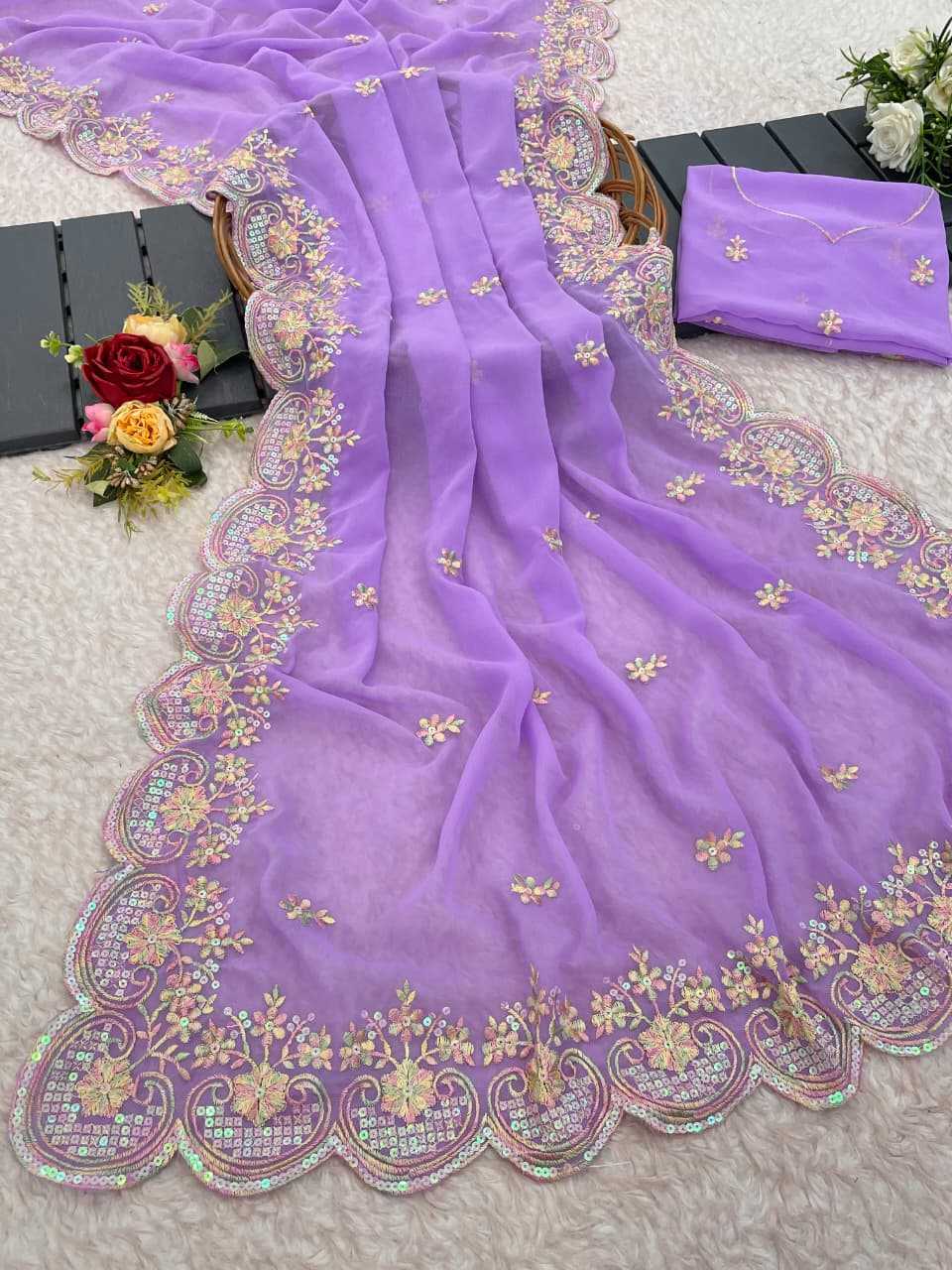 YNF Wholesale Georgette Fancy Sarees KESH689 783 | Surat Manufacturer