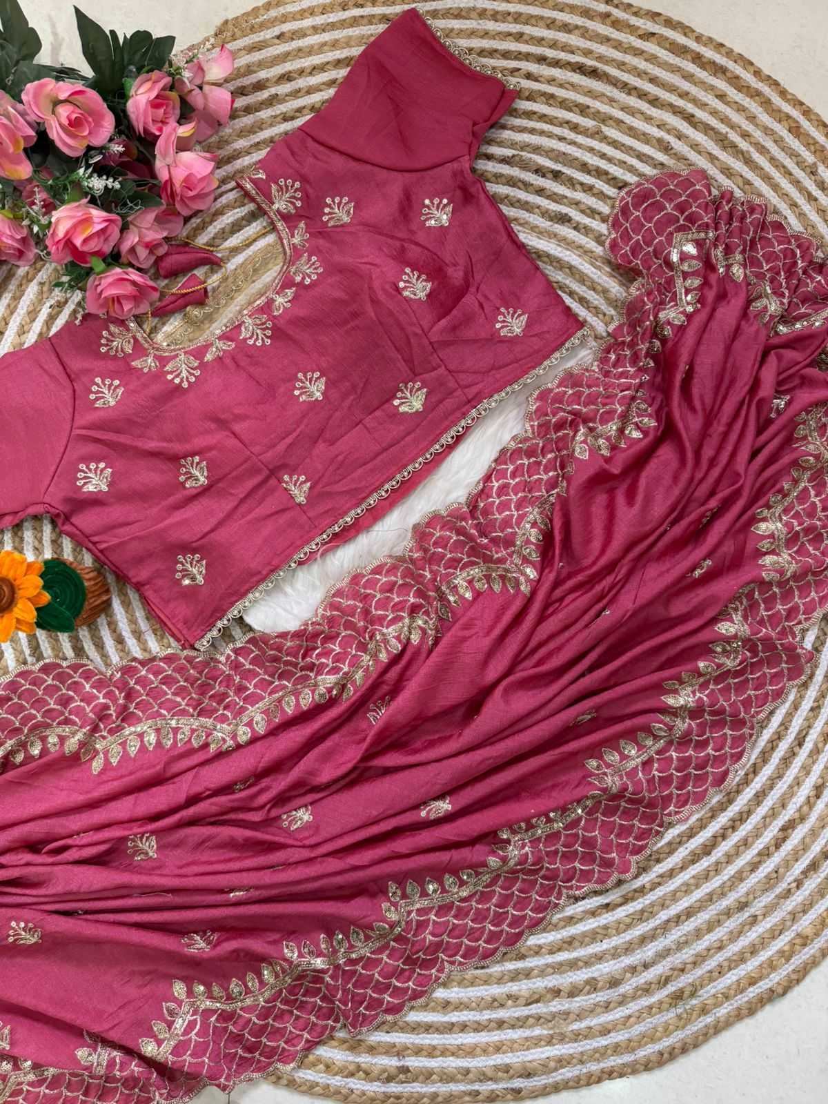 YNF Wholesale Vichitra Silk Zari Border Silk Sarees KESH689 808 | Surat Manufacturer