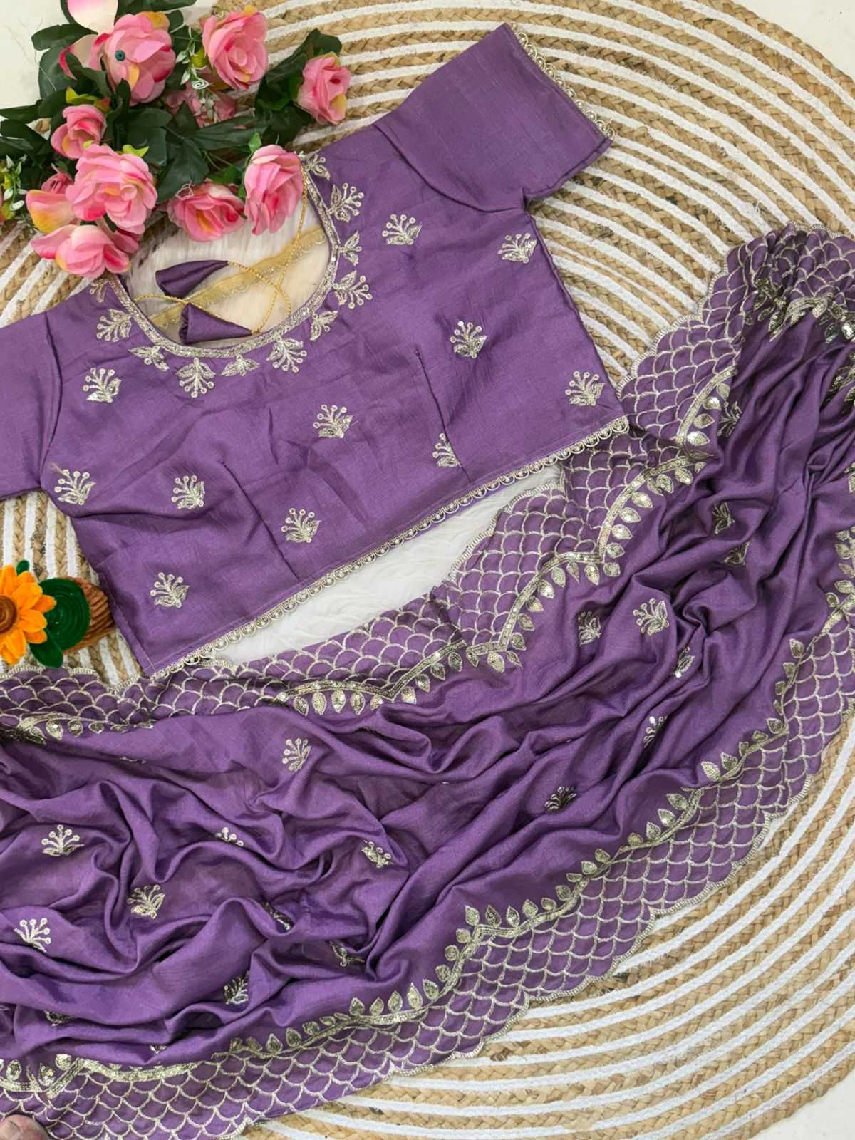 YNF Wholesale Vichitra Silk Zari Border Silk Sarees KESH689 808 | Surat Manufacturer