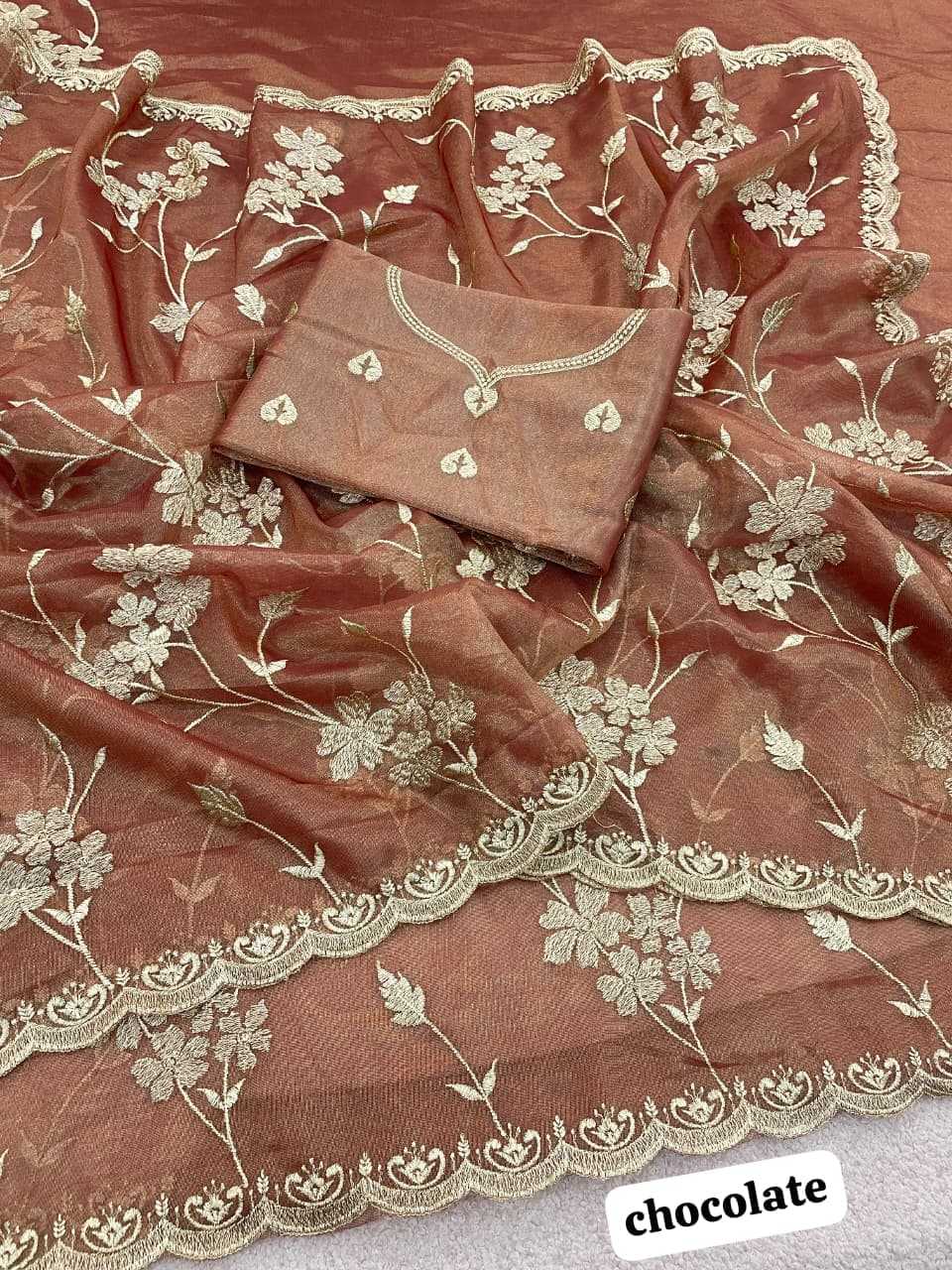 YNF Wholesale Twill Net Designer Sarees KESH689 879 | Surat Manufacturer