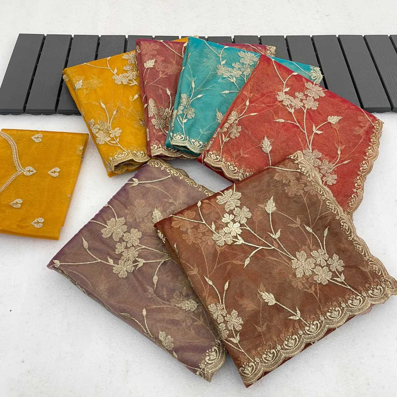 YNF Wholesale Twill Net Designer Sarees KESH689 879 | Surat Manufacturer