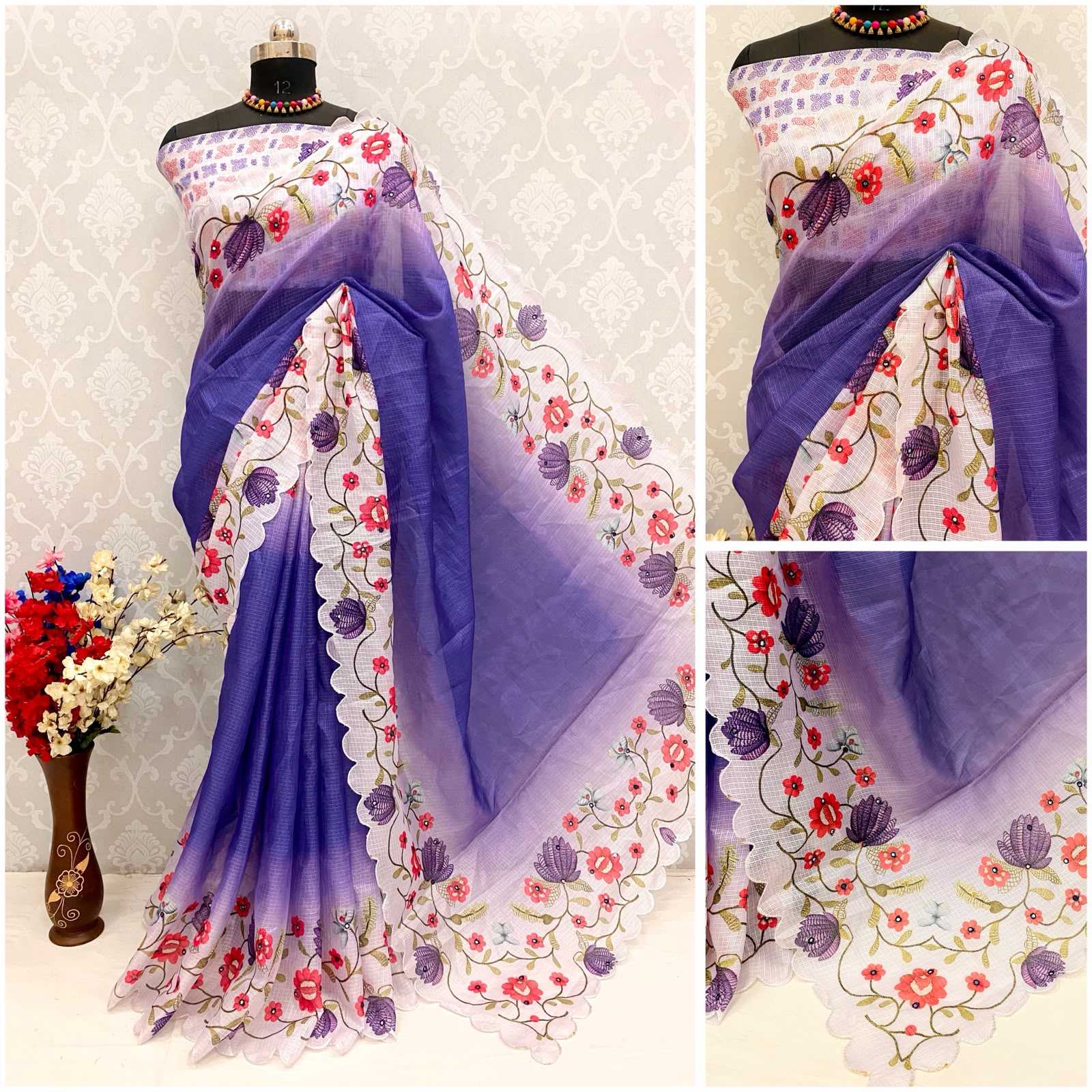YNF Wholesale Soft Kota Printed Sarees  | Surat Manufacturer
