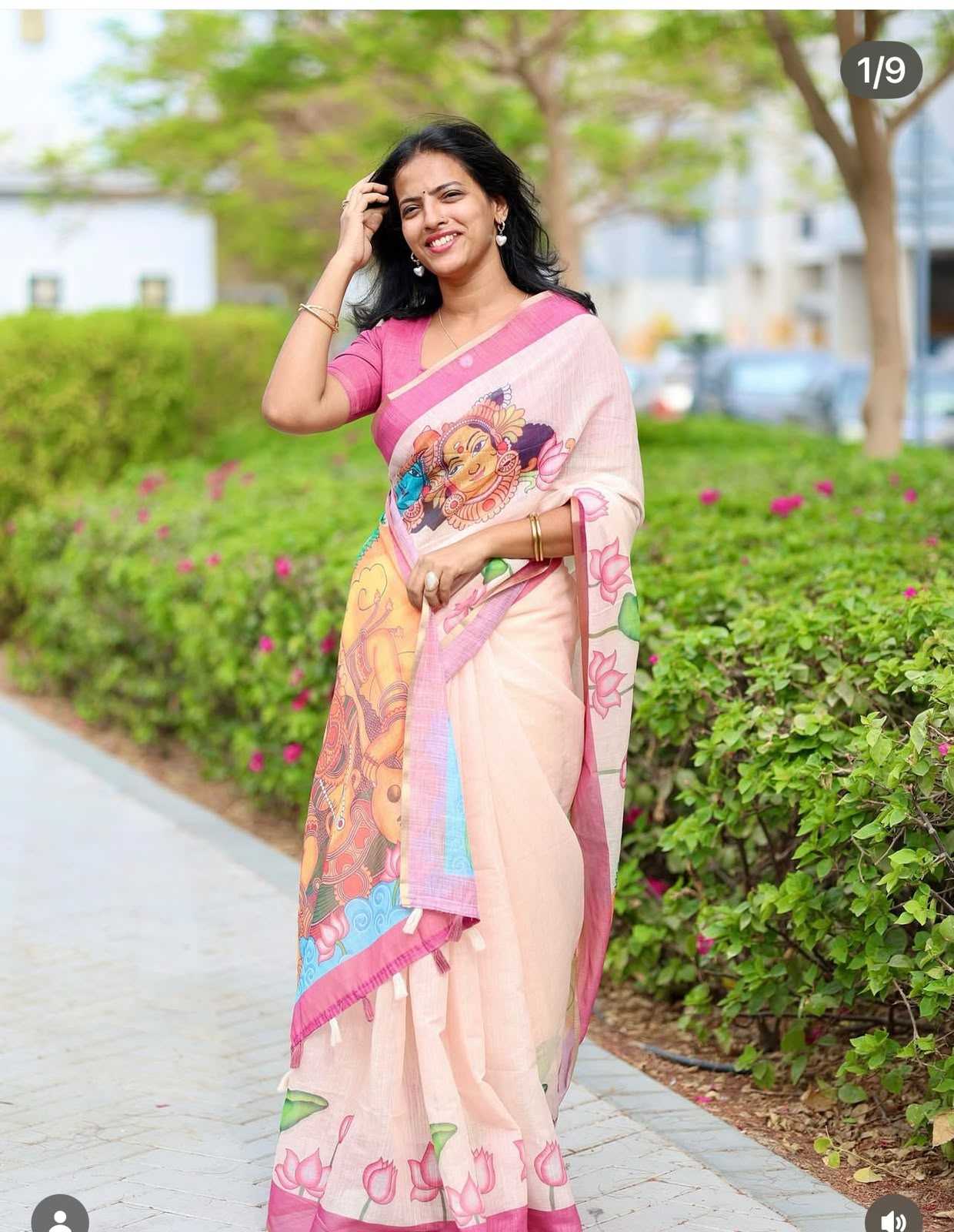 YNF Wholesale Linen Designer Sarees  | Surat Manufacturer