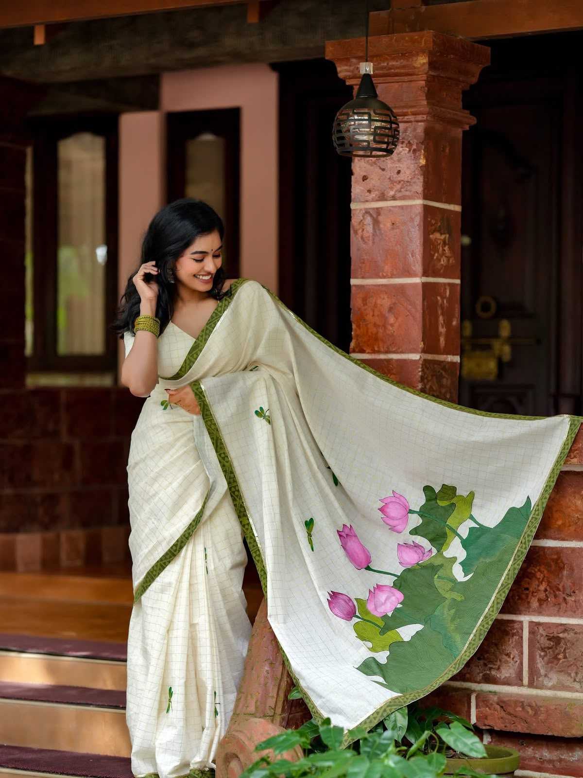 YNF Wholesale Linen Designer Sarees  | Surat Manufacturer
