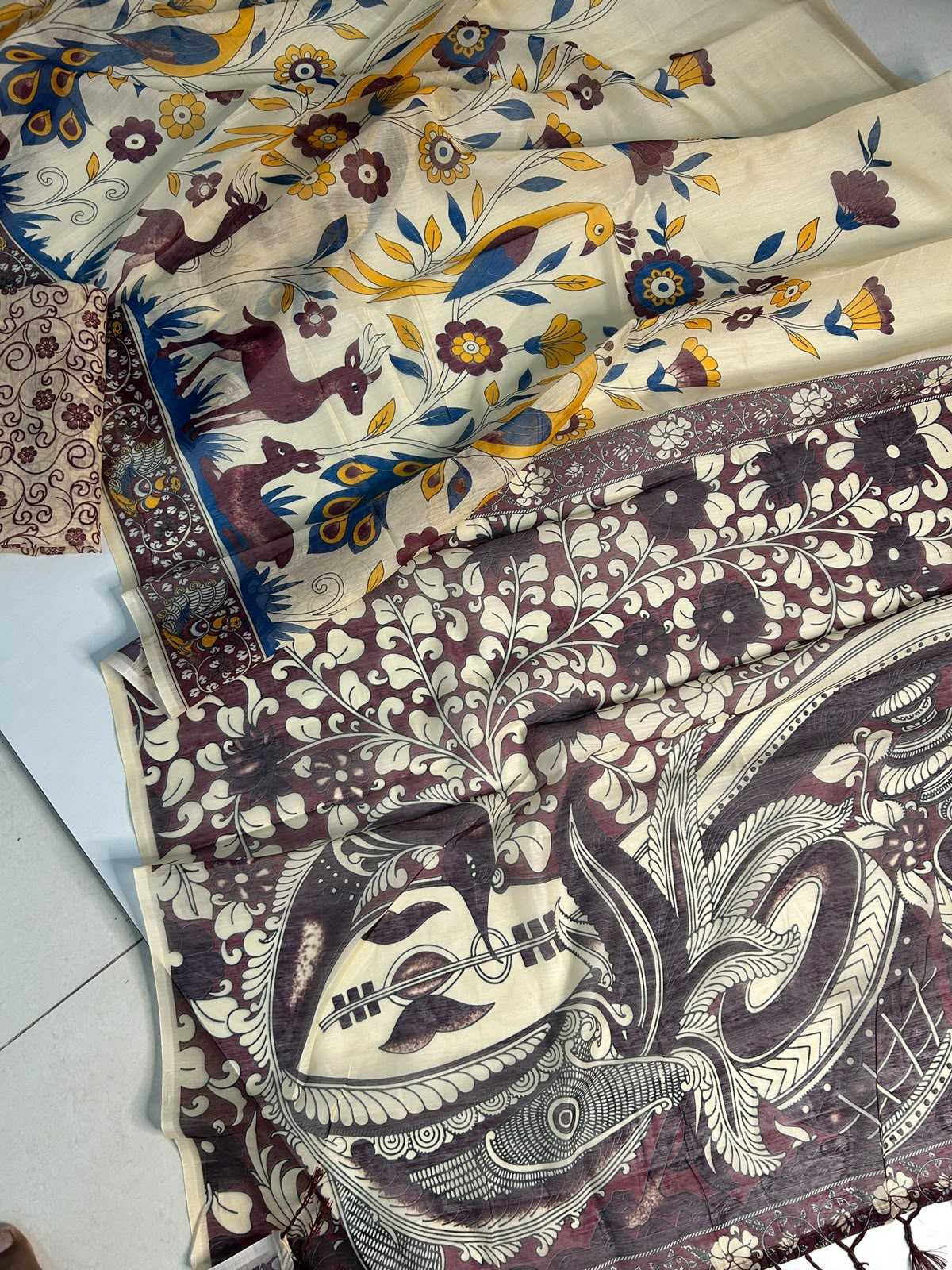 YNF Wholesale Chanderi Cotton Printed Sarees  | Surat Manufacturer