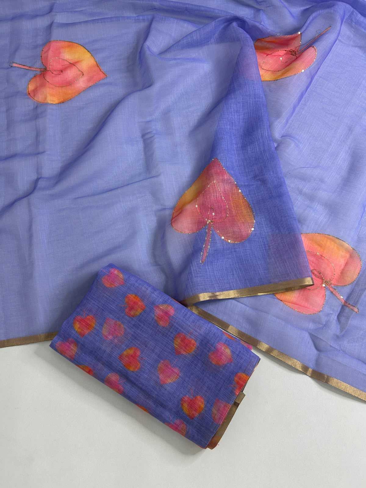 YNF Wholesale Linen Printed Sarees  | Surat Manufacturer