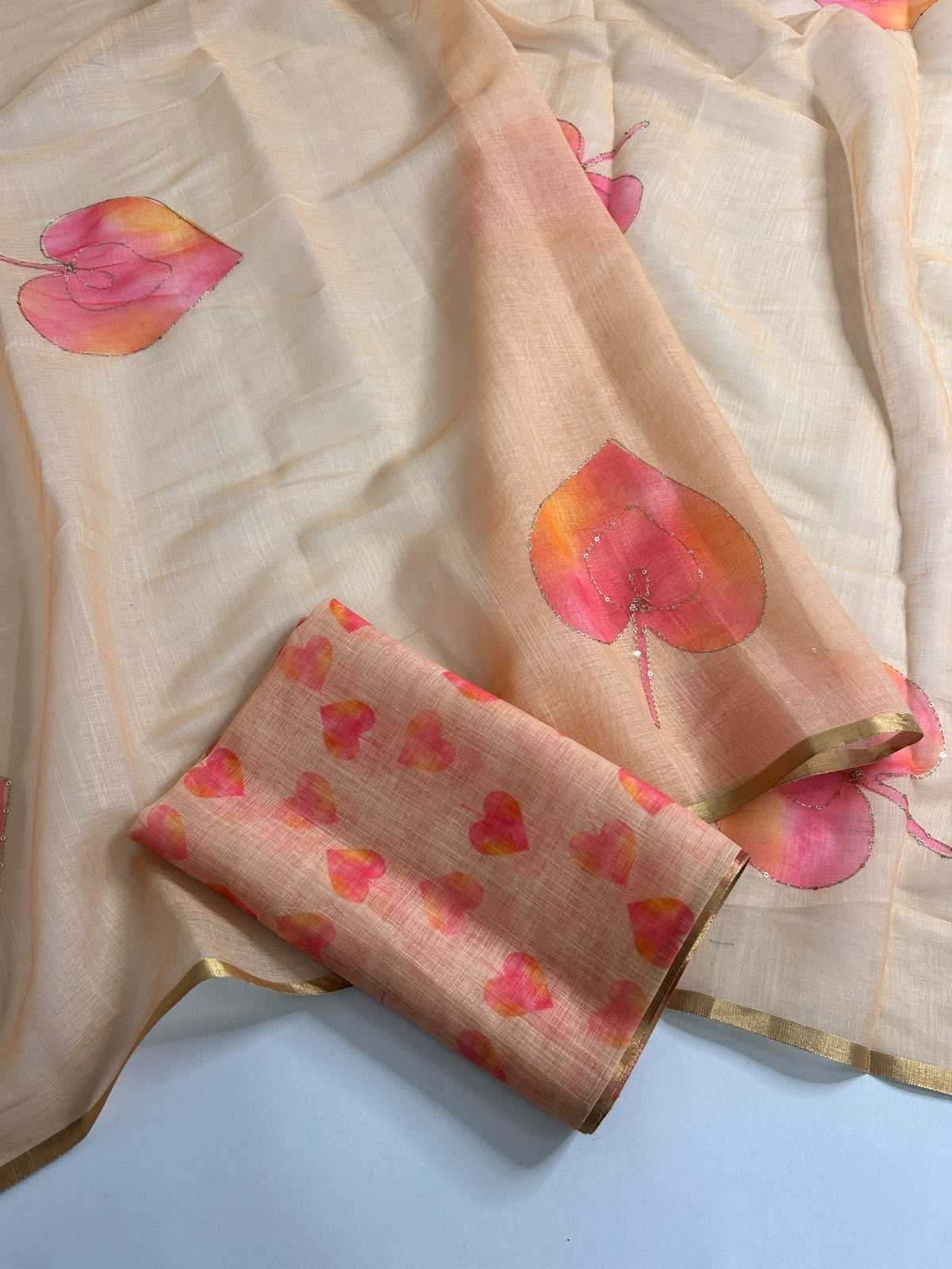YNF Wholesale Linen Printed Sarees  | Surat Manufacturer